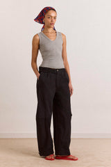 Damson Madder zora tank - grey marl