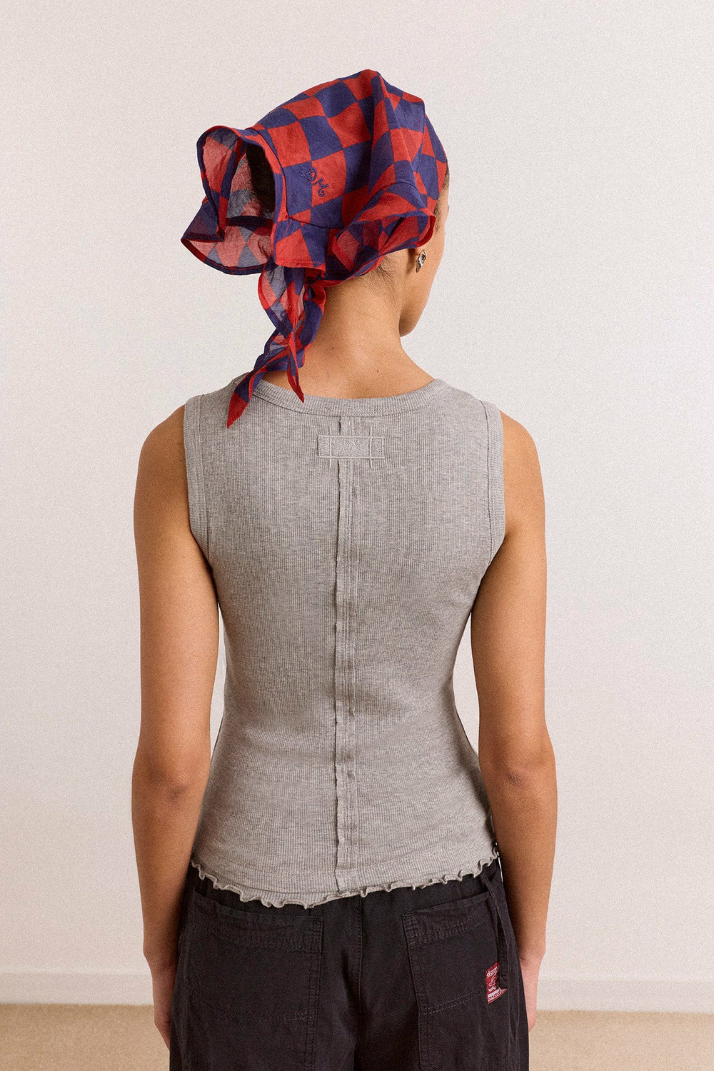 Damson Madder zora tank - grey marl