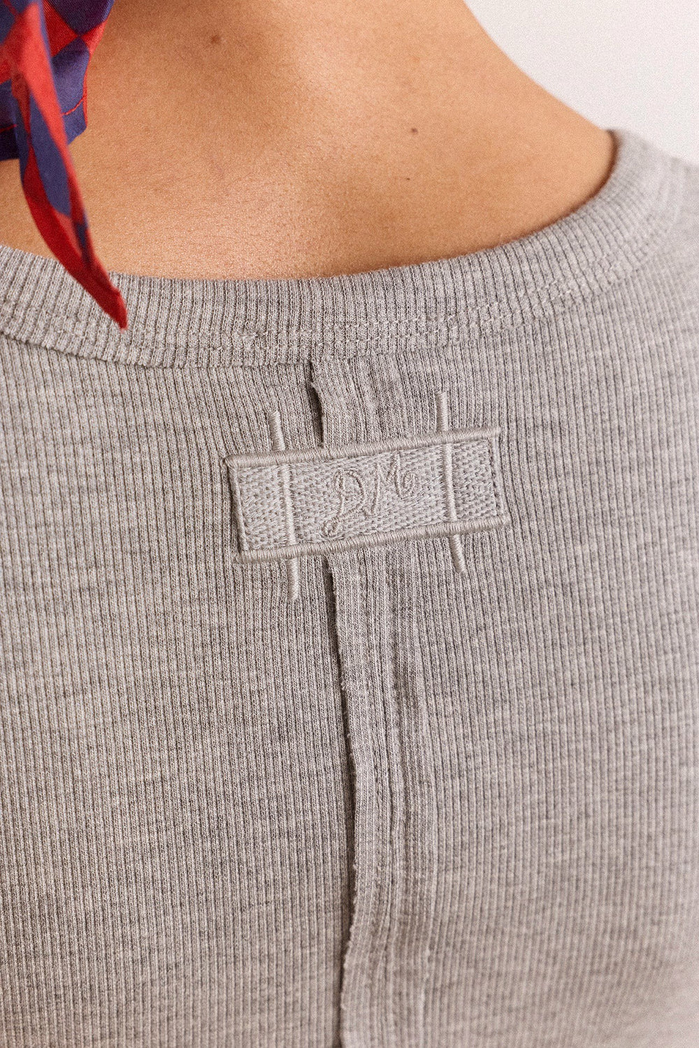 Damson Madder zora tank - grey marl