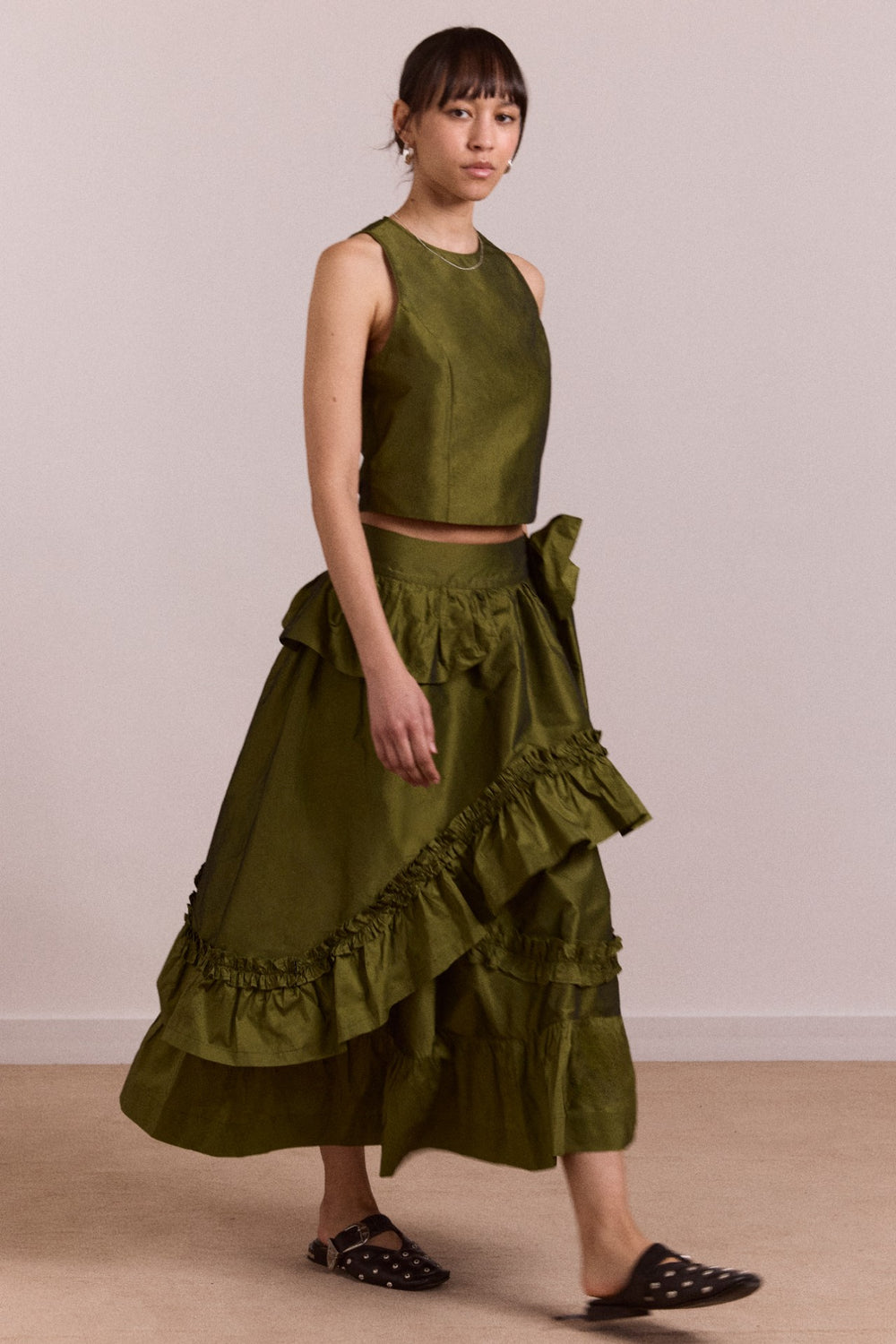Damson Madder constance top - olive