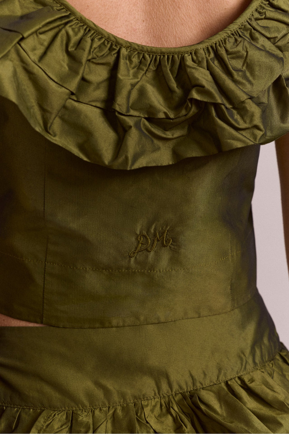 Damson Madder constance top - olive