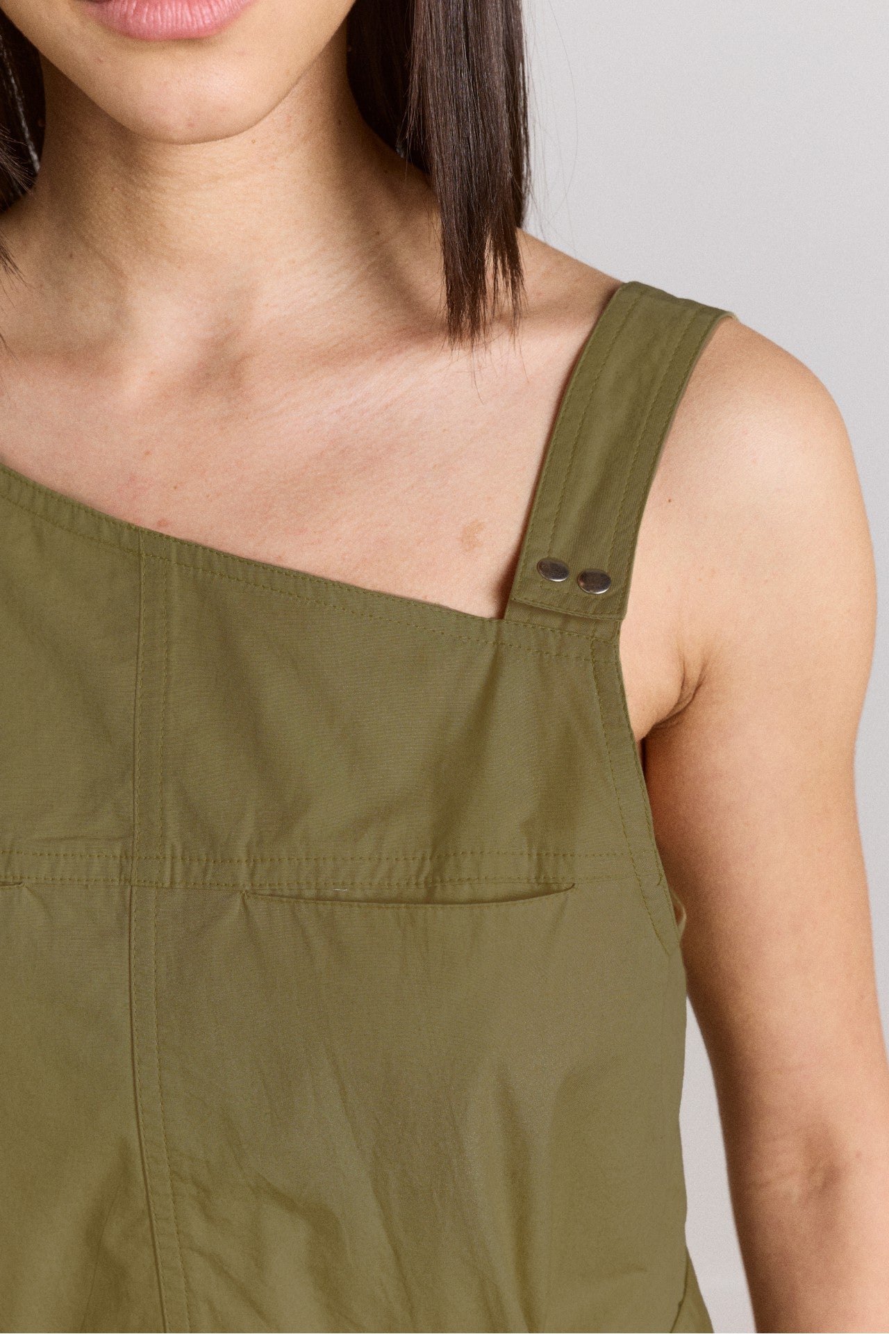 Damson Madder tate midi dress - olive