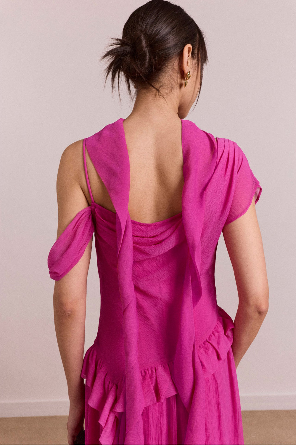 Damson Madder moxie midi dress - pink