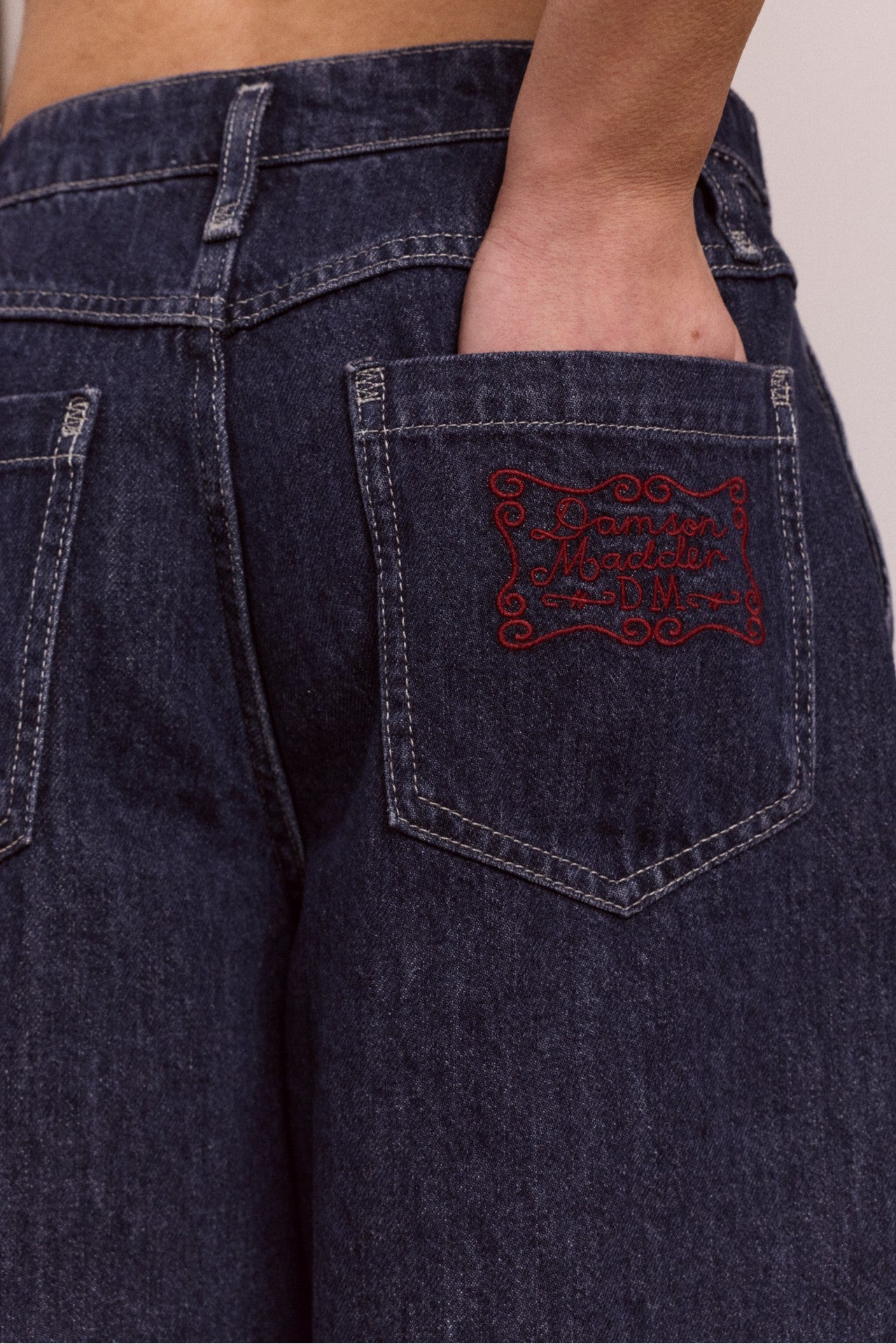 Damson Madder annie denim shorts - indigo