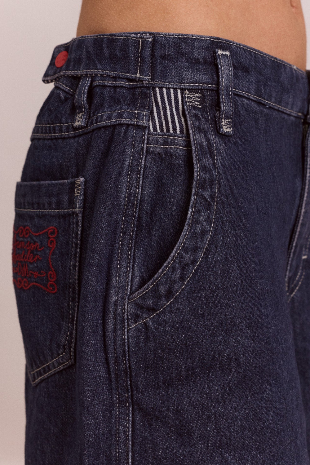 Damson Madder annie denim shorts - indigo