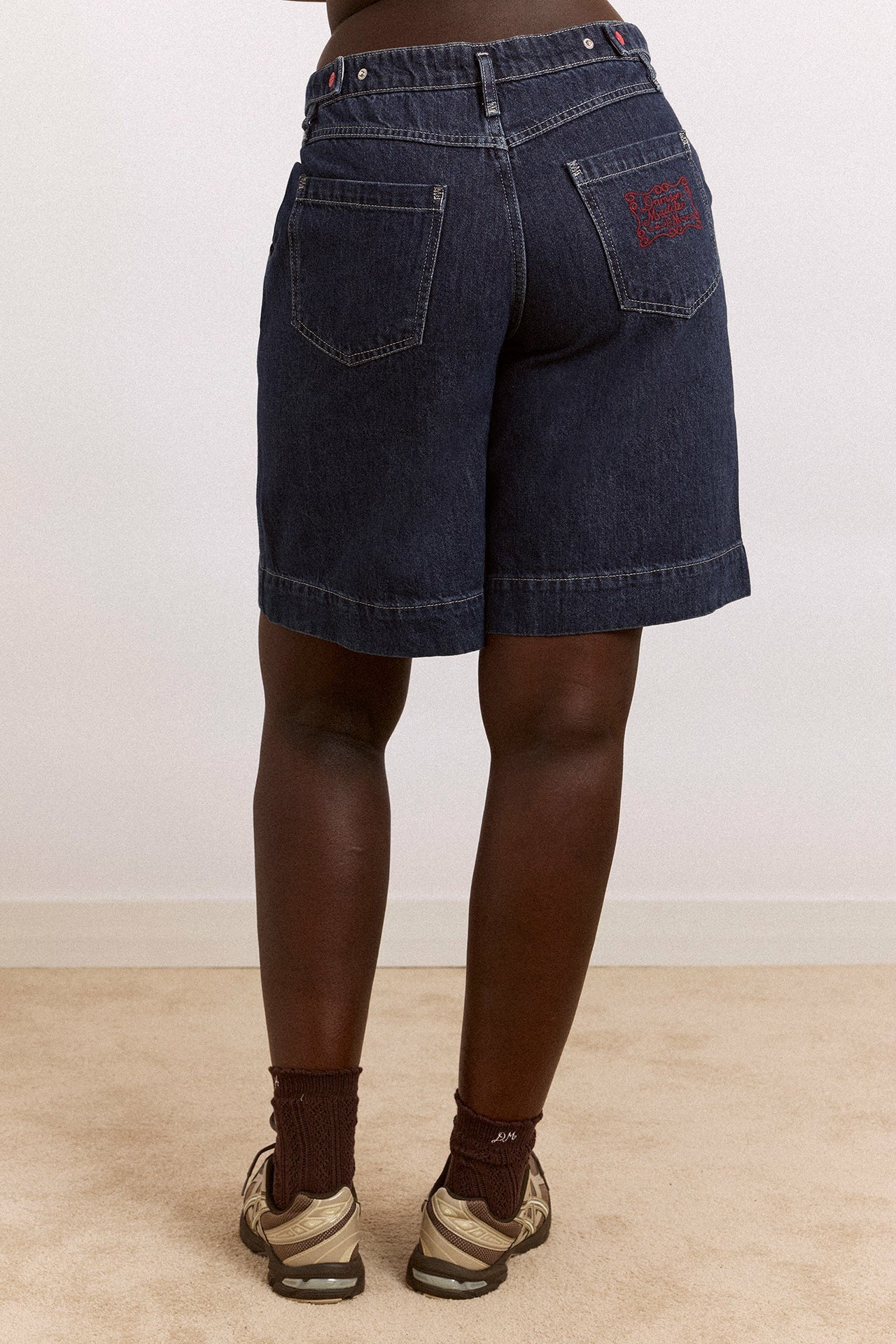 Damson Madder annie denim shorts - indigo