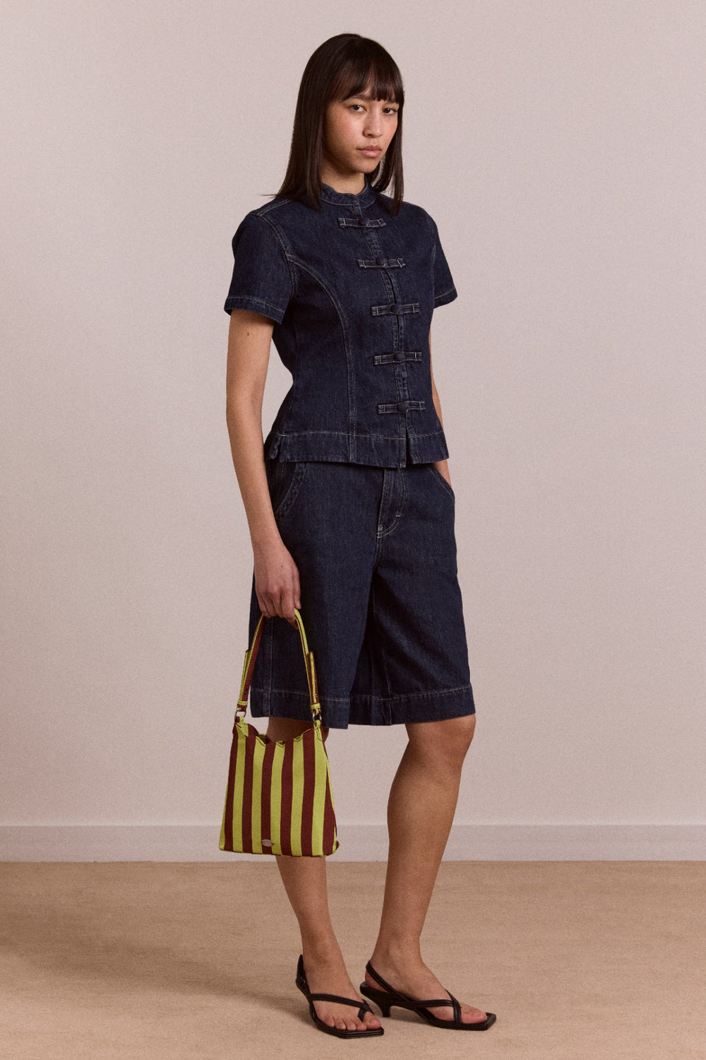 Damson Madder annie denim shorts - indigo