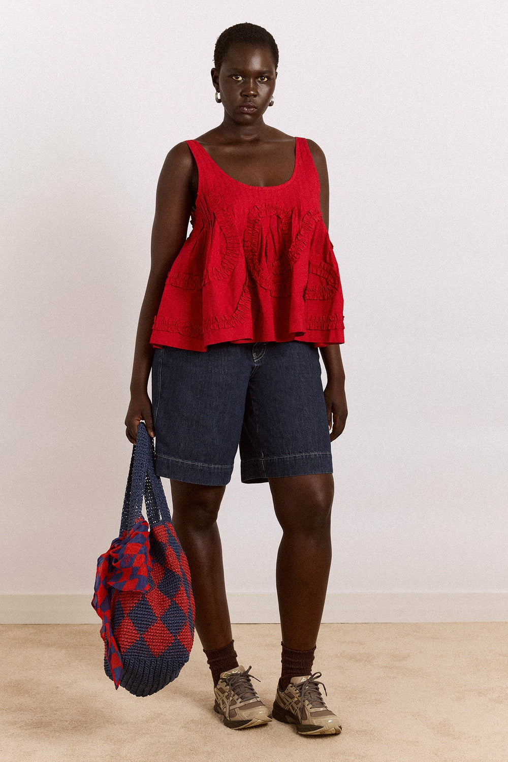 Damson Madder annie denim shorts - indigo
