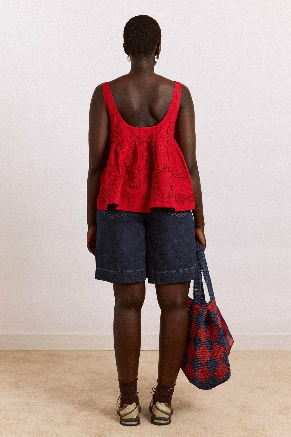 Damson Madder annie denim shorts - indigo