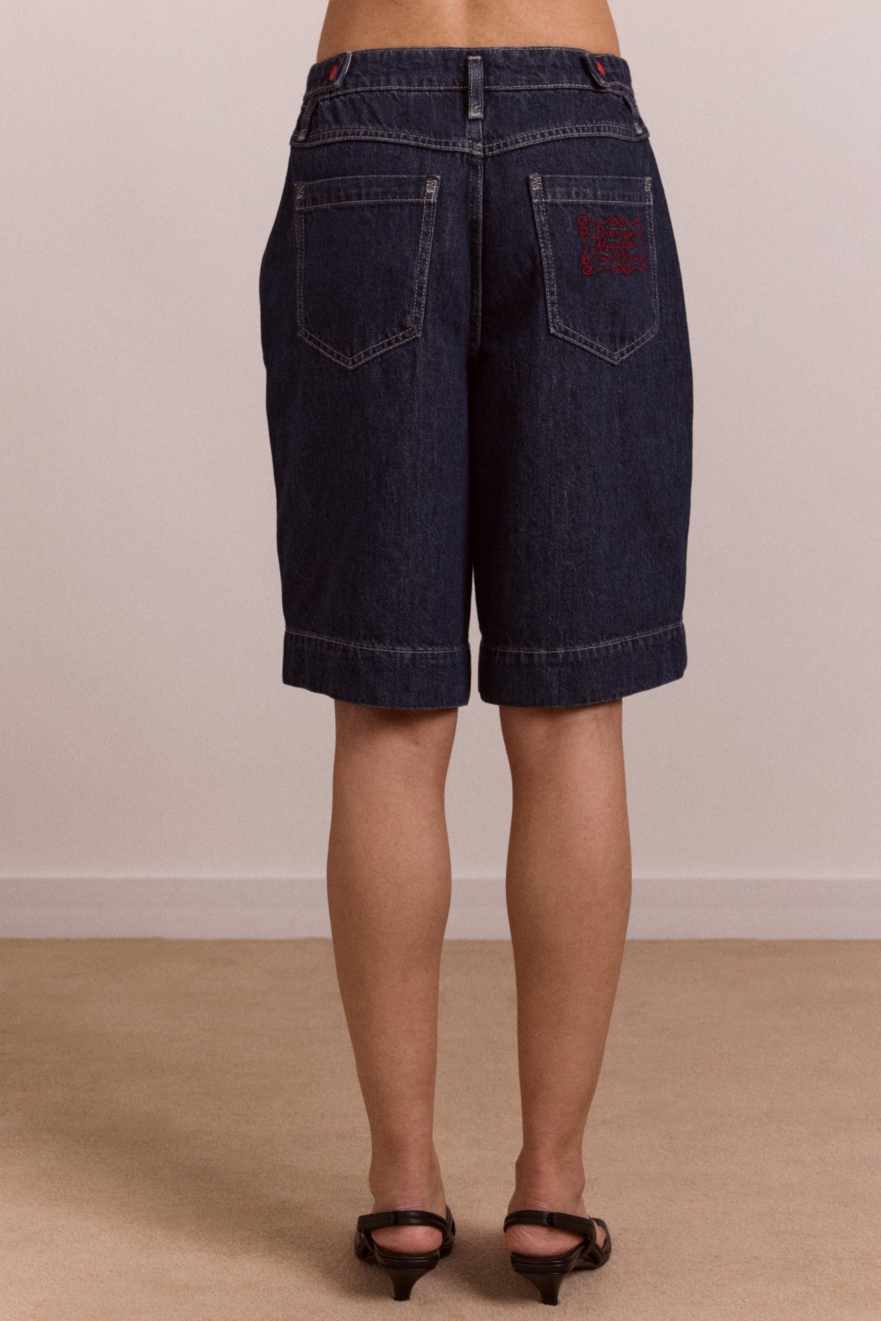 Damson Madder annie denim shorts - indigo