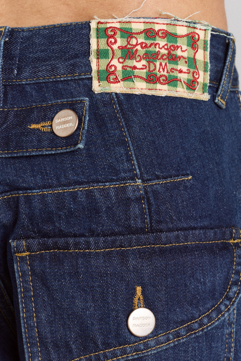 Damson Madder nina jean - authentic mid blue wash