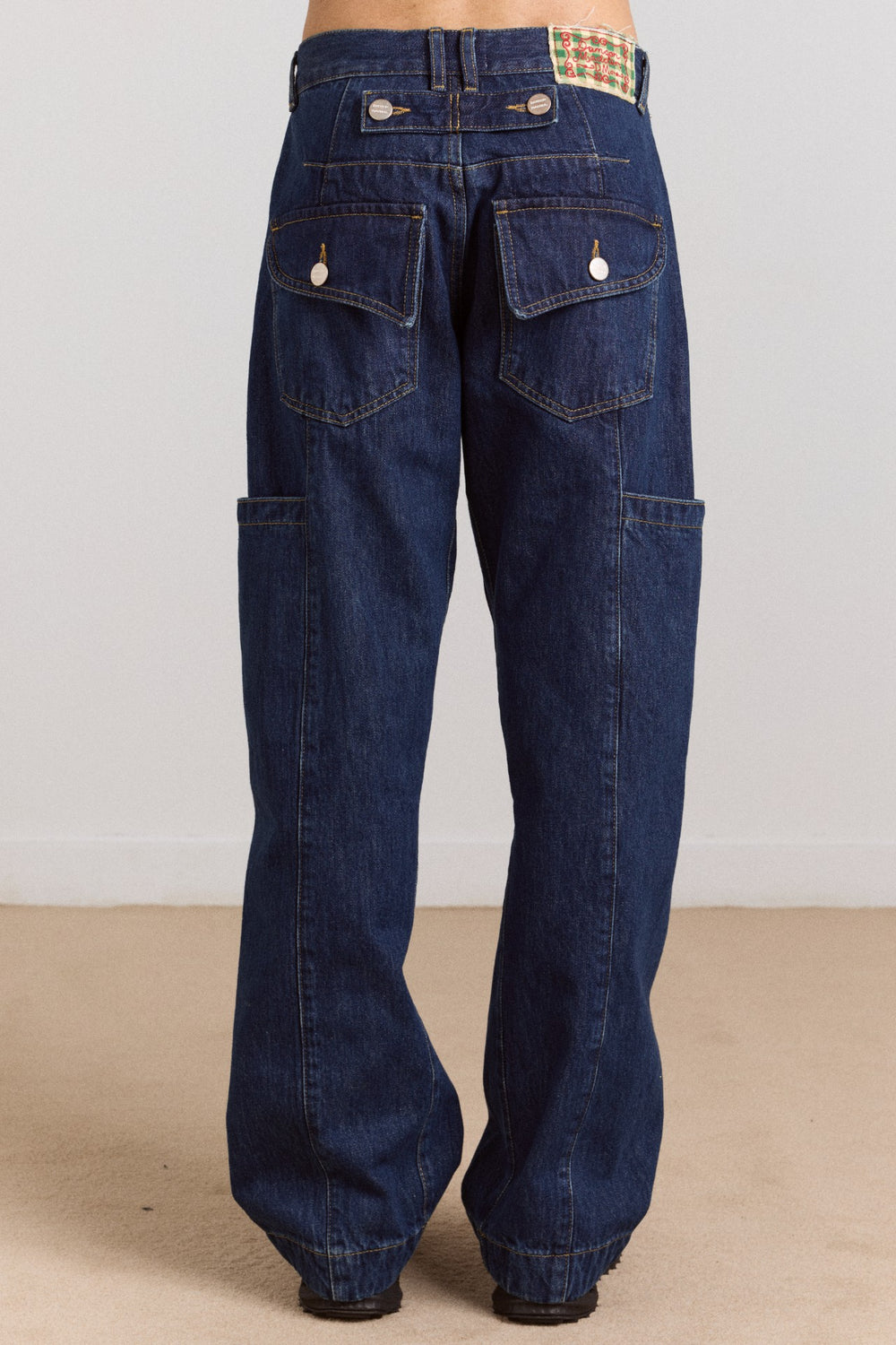 Damson Madder nina jean - authentic mid blue wash