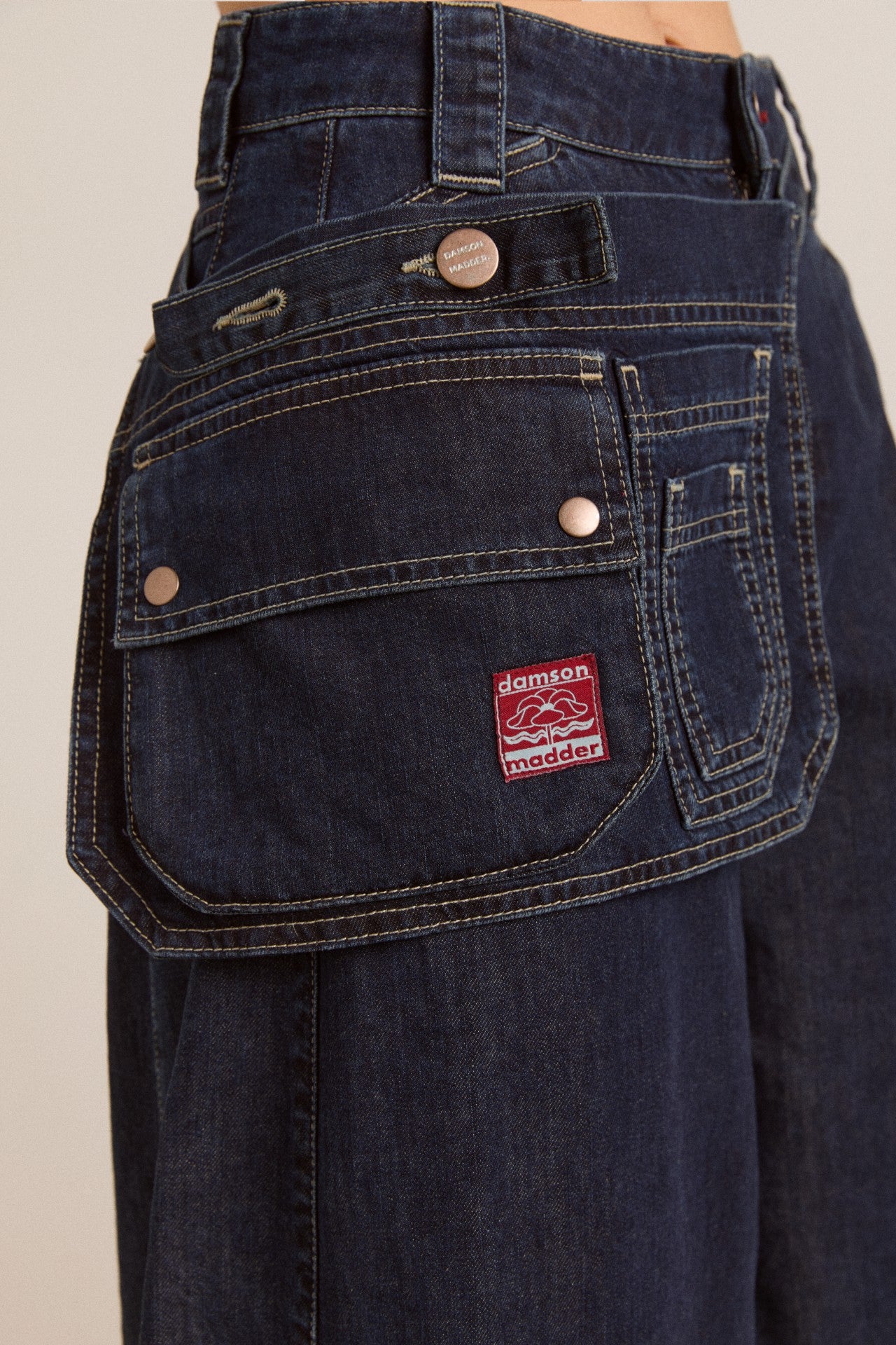 Damson Madder erika jean with bag- neptune wash