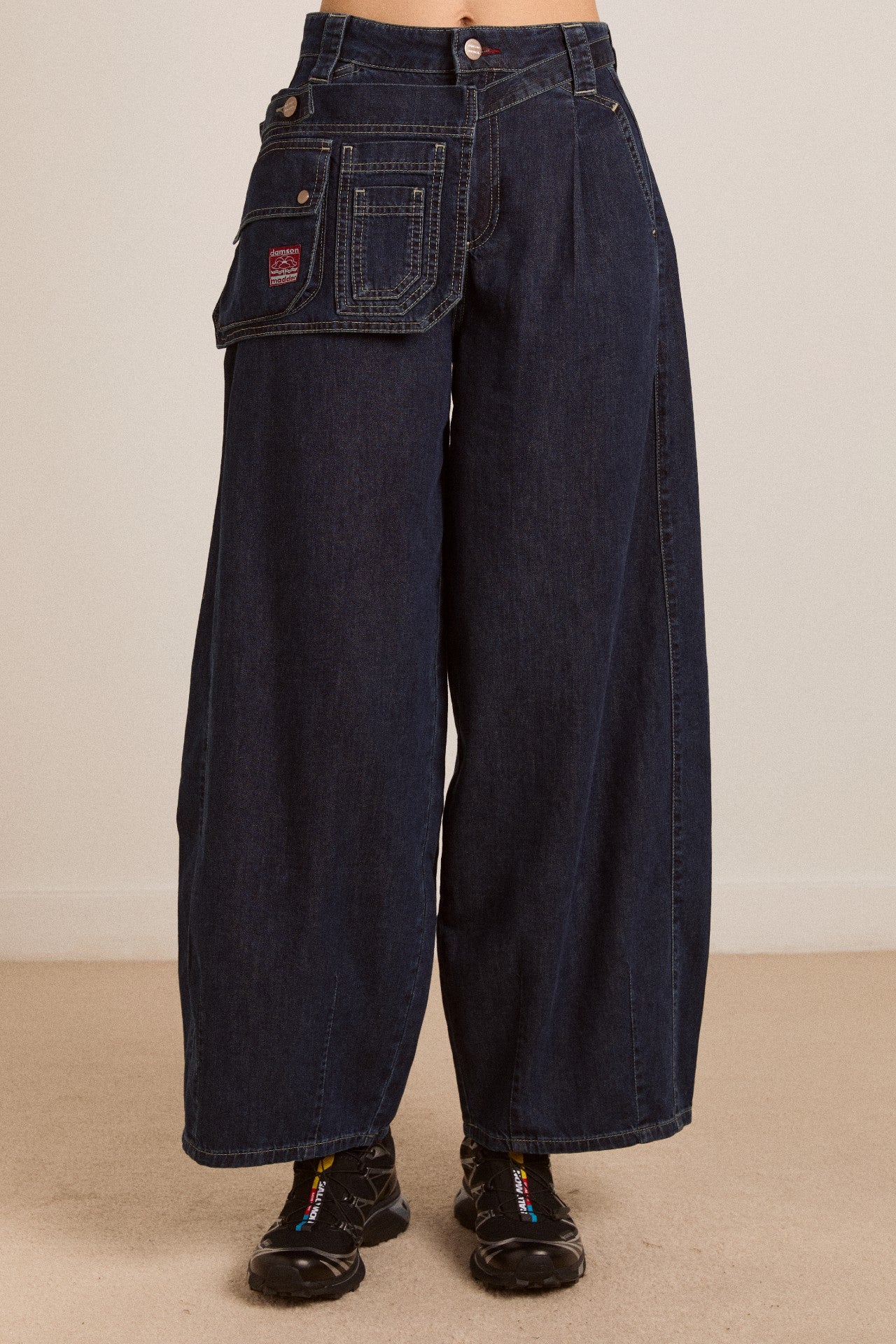 Damson Madder erika jean with bag- neptune wash