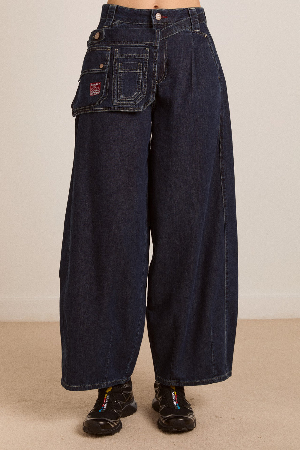 Damson Madder erika jean with bag- neptune wash
