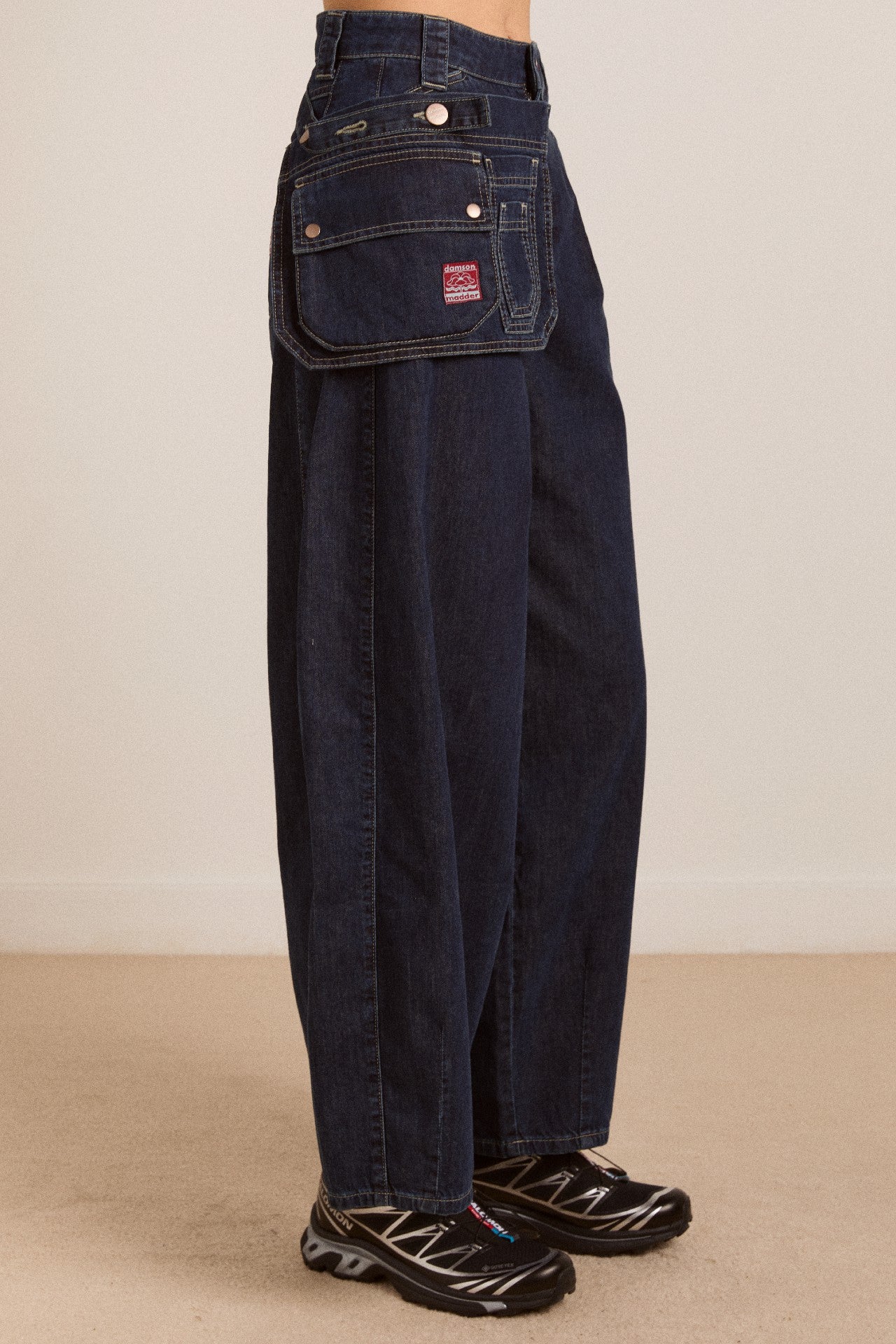 Damson Madder erika jean with bag- neptune wash