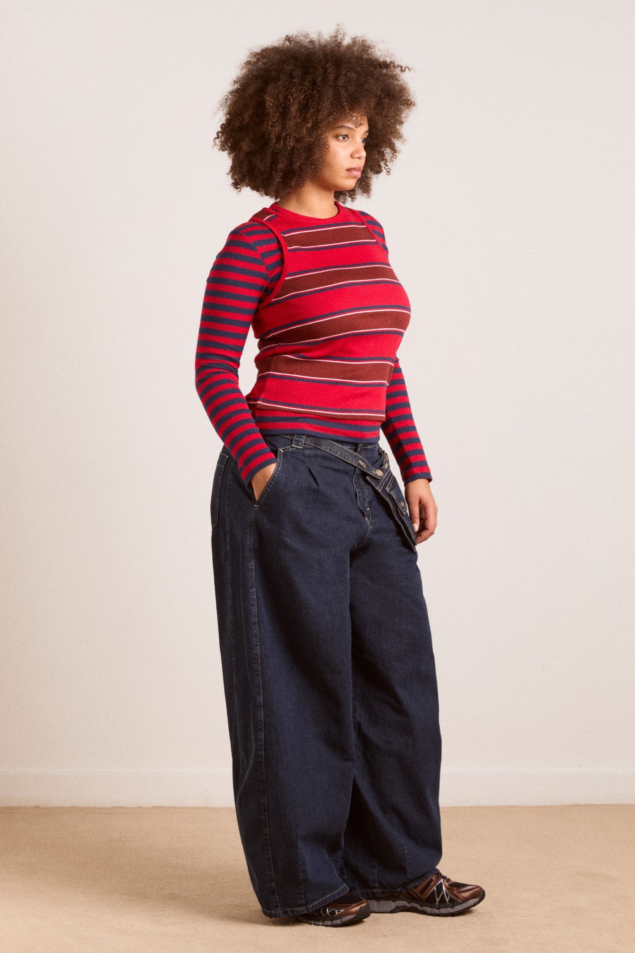 Damson Madder erika jean with bag- neptune wash