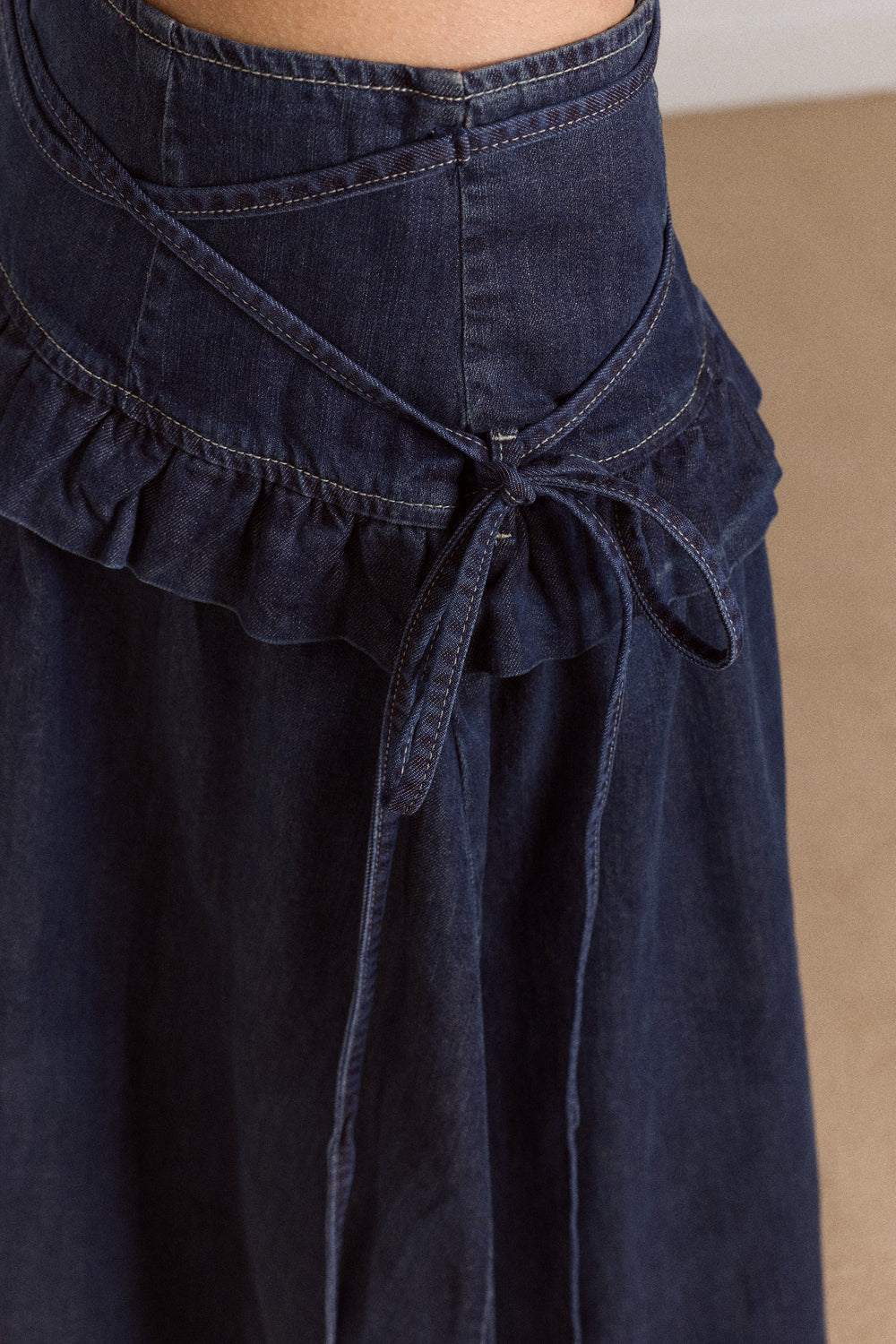 Damson Madder bellamie skirt - dark indigo