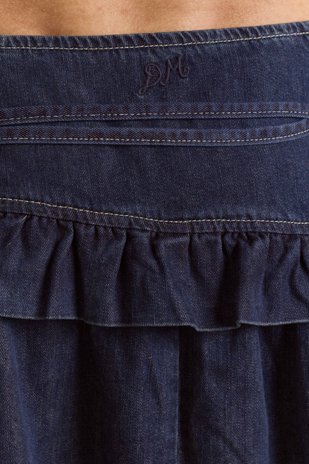 Damson Madder bellamie skirt - dark indigo