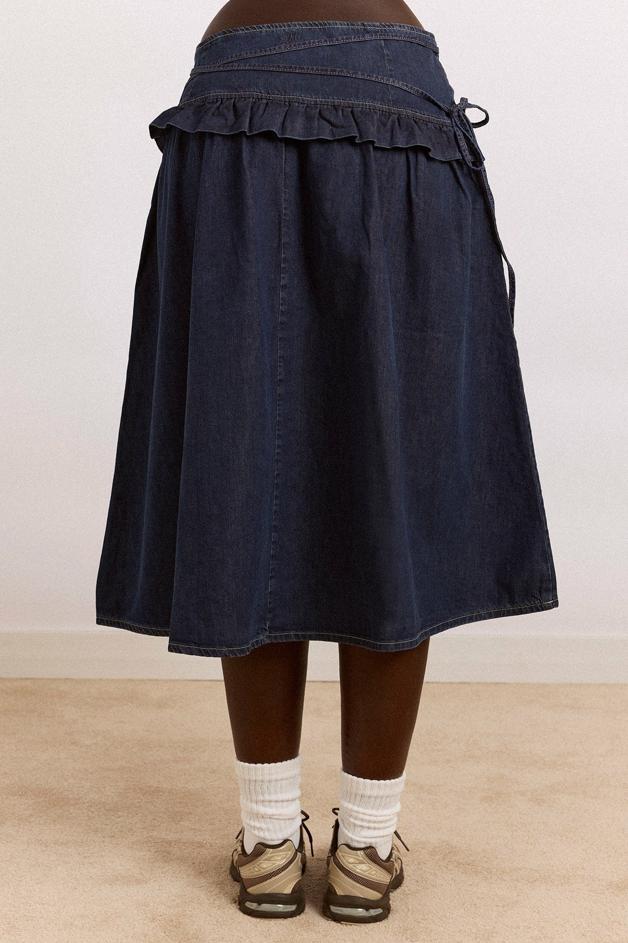 Damson Madder bellamie skirt - dark indigo