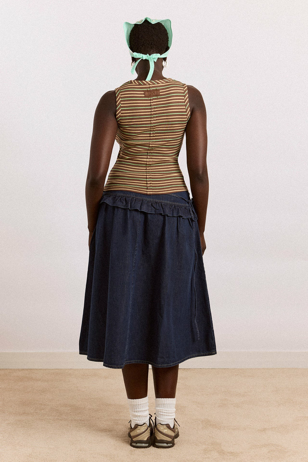 Damson Madder bellamie skirt - dark indigo