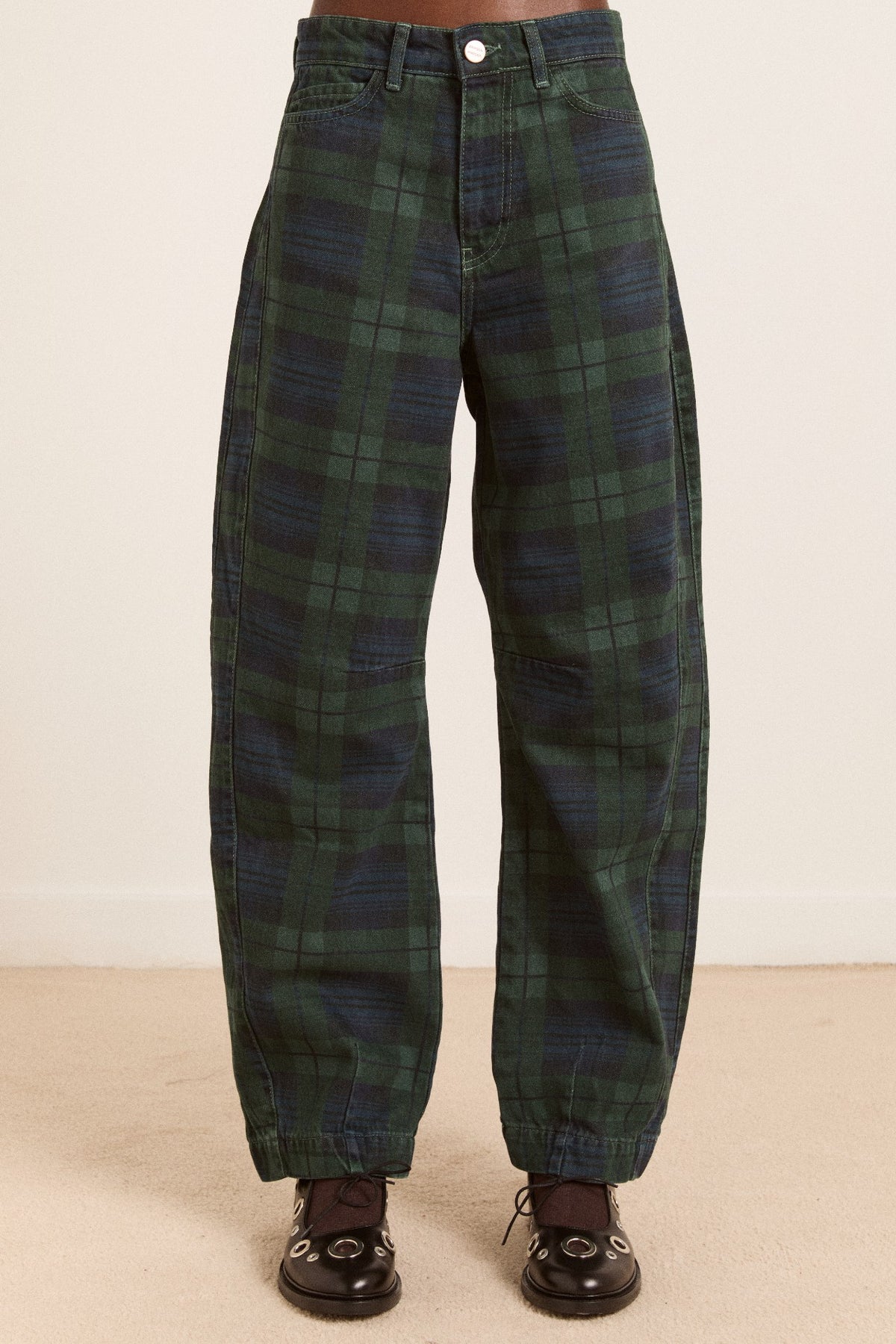 Damson Madder felix jeans - over dye check