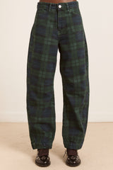 Damson Madder felix jeans - over dye check