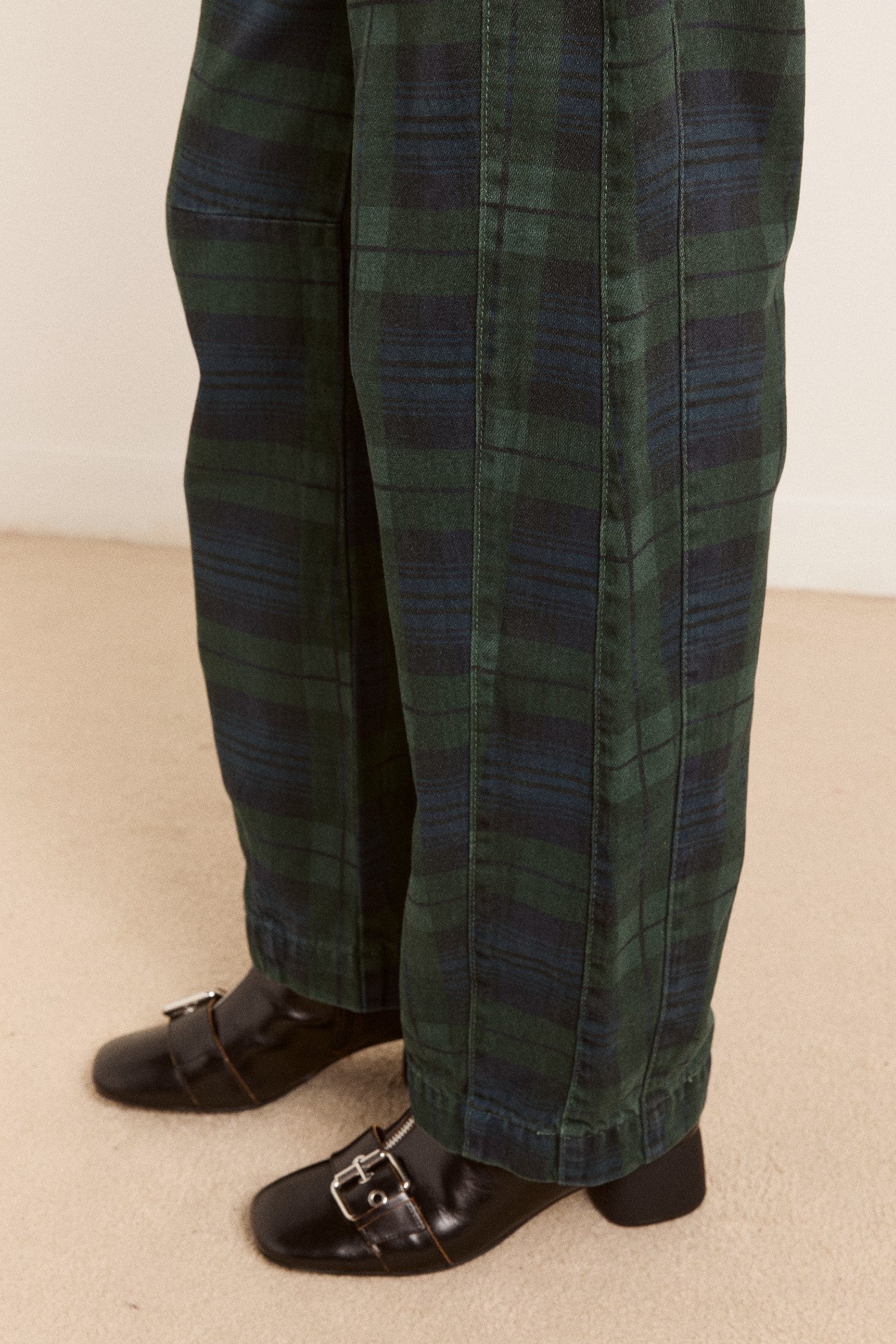 Damson Madder felix jeans - over dye check