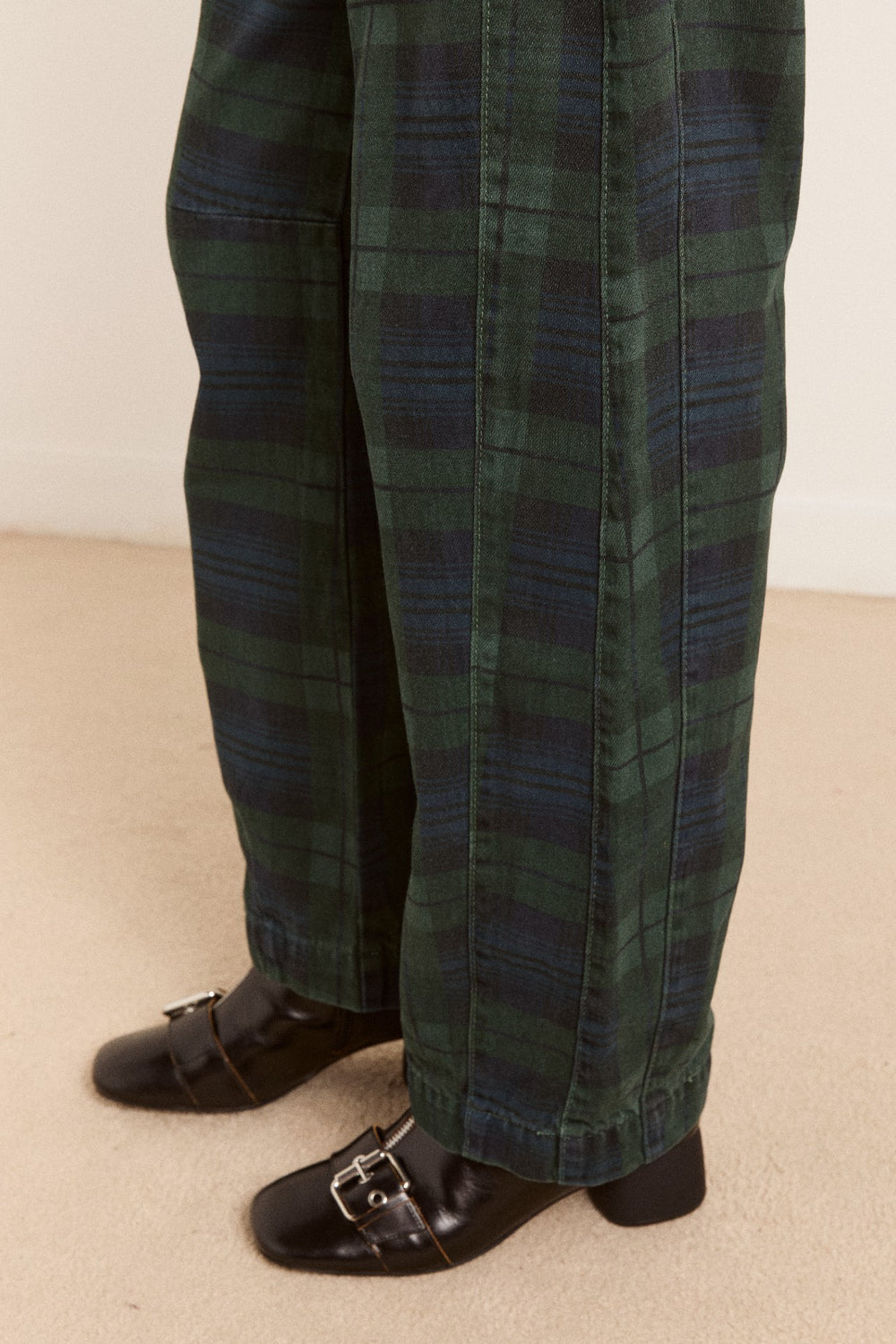 Damson Madder felix jeans - over dye check