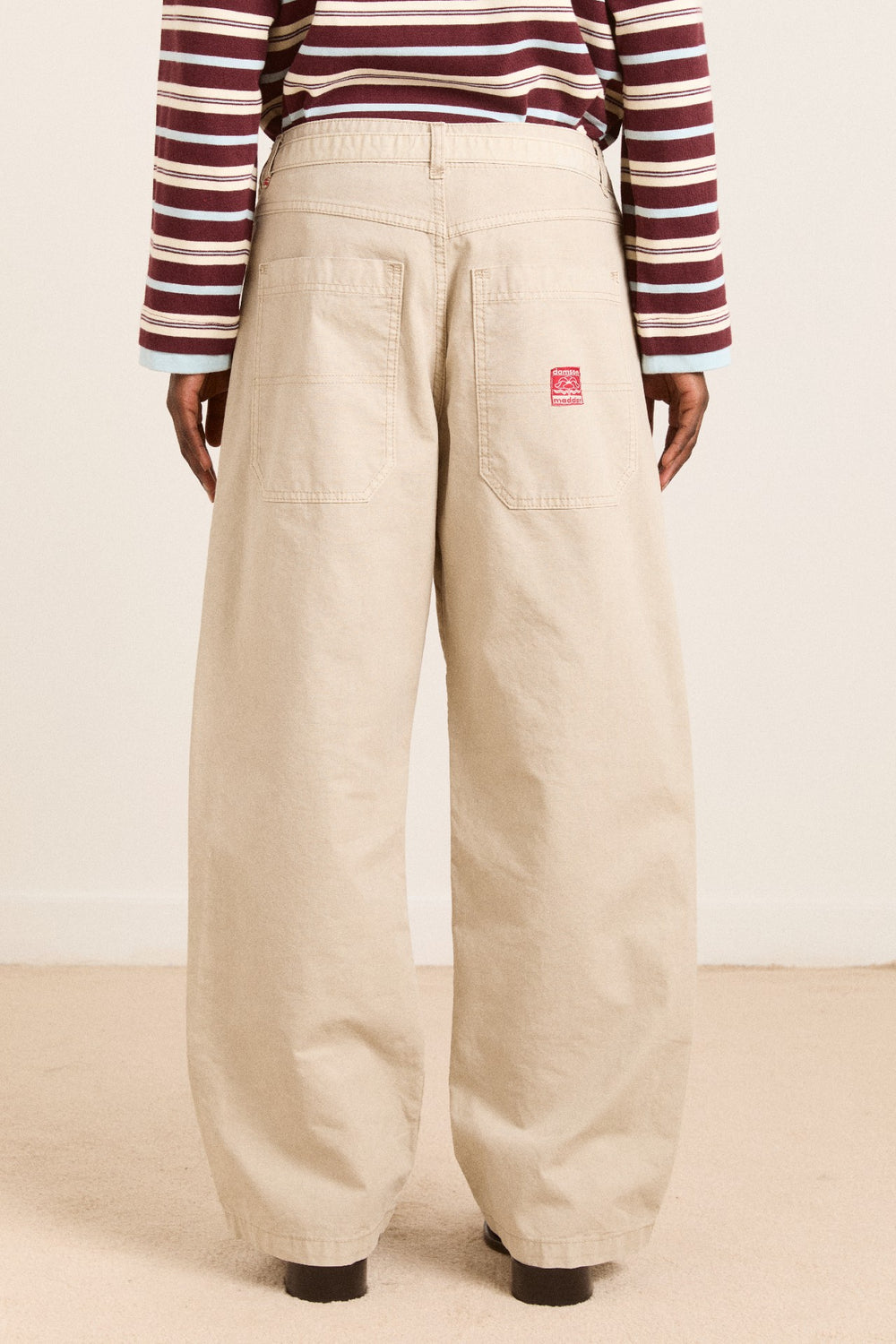 Damson Madder cameron trousers - oyster