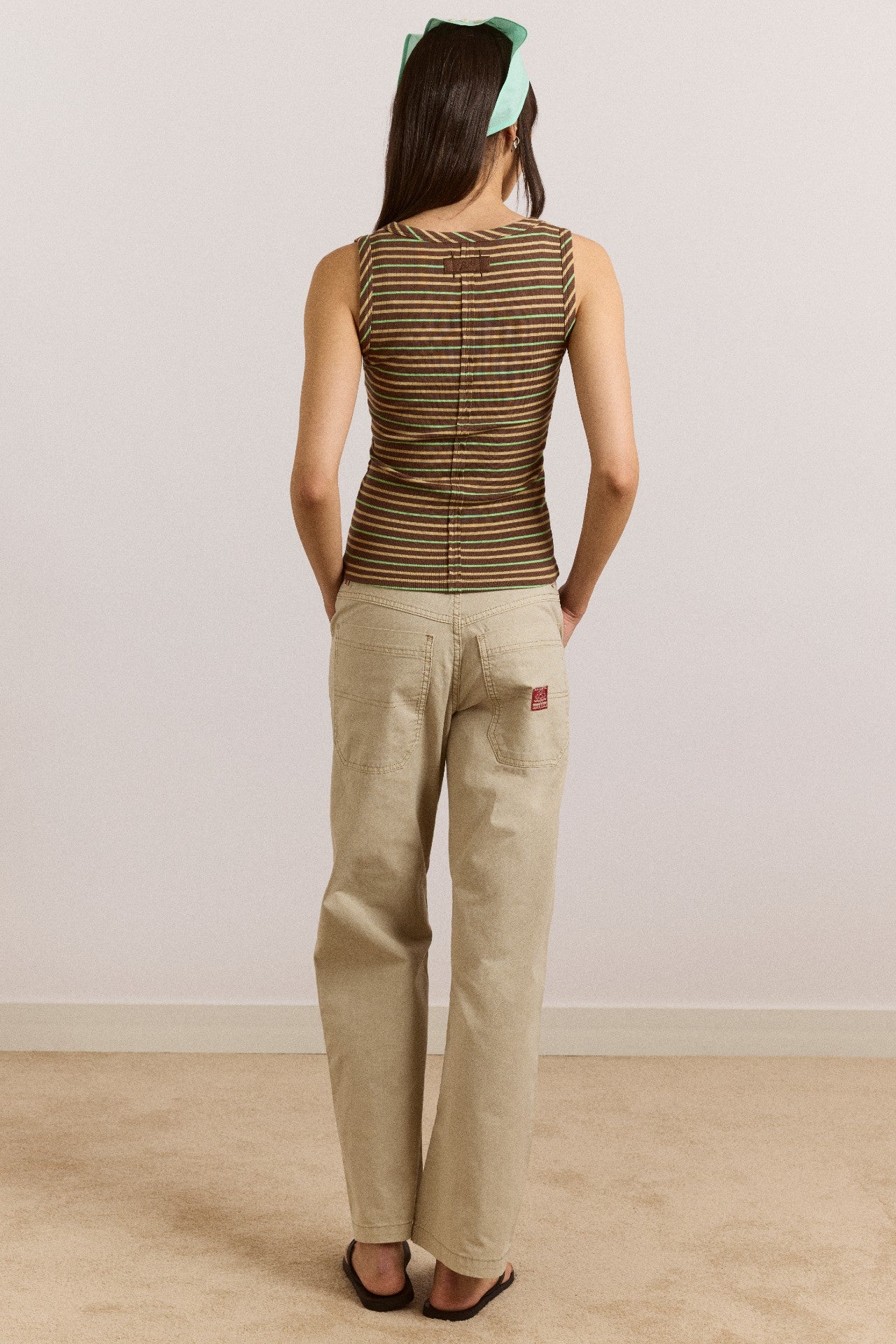 Damson Madder cameron trousers - oyster