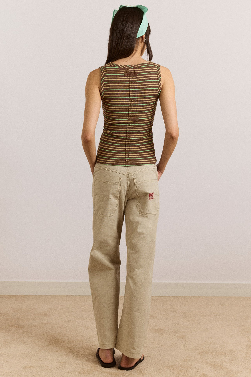 Damson Madder cameron trousers - oyster