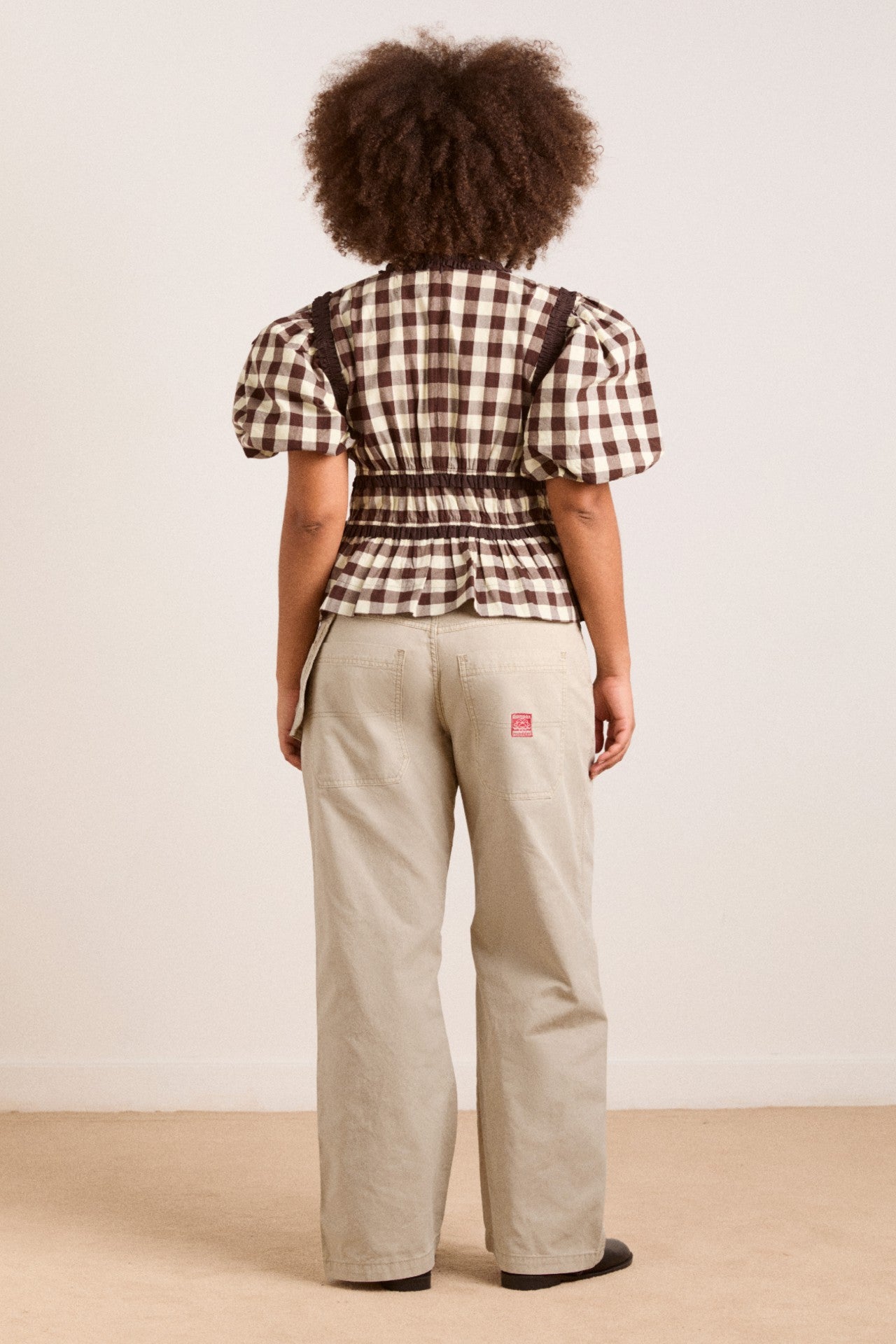 Damson Madder cameron trousers - oyster
