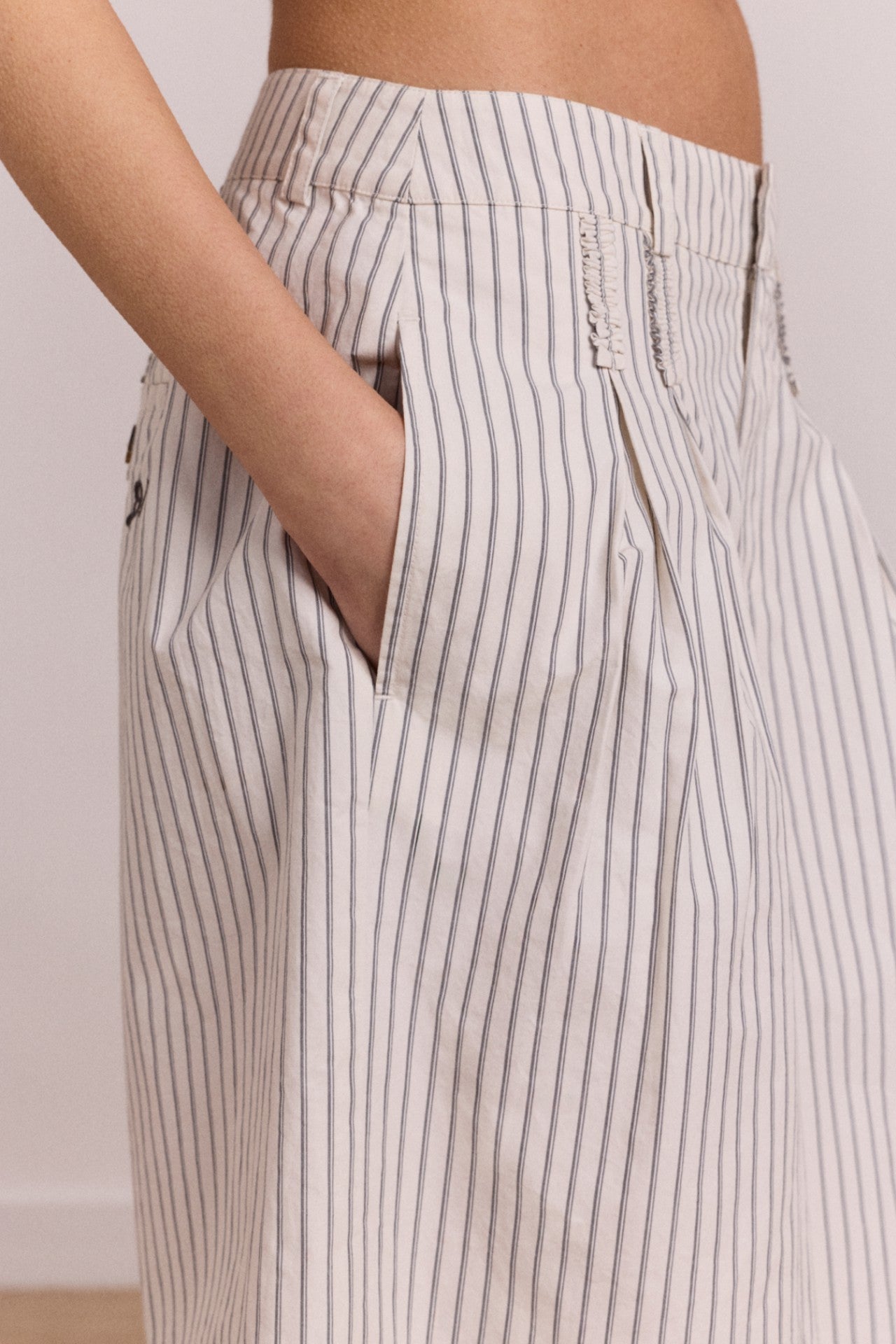 Damson Madder ambrosia shorts - stripe