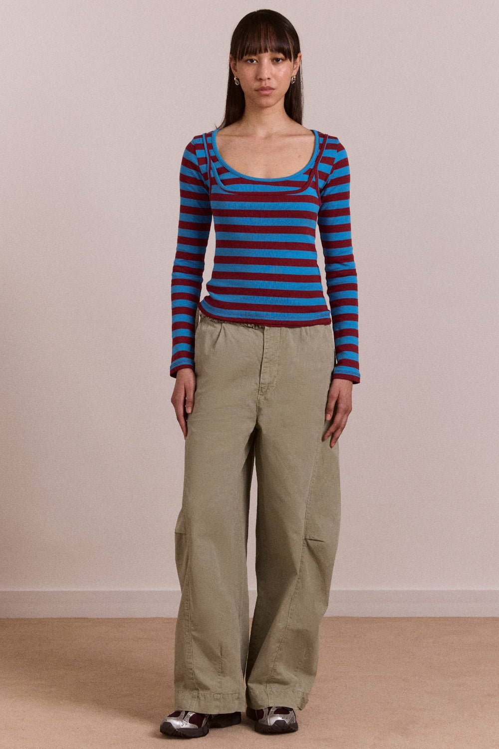 Damson Madder liv trouser - sage