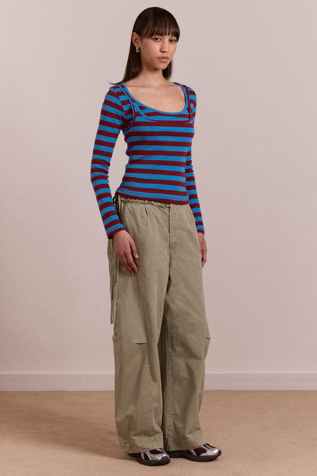 Damson Madder liv trouser - sage