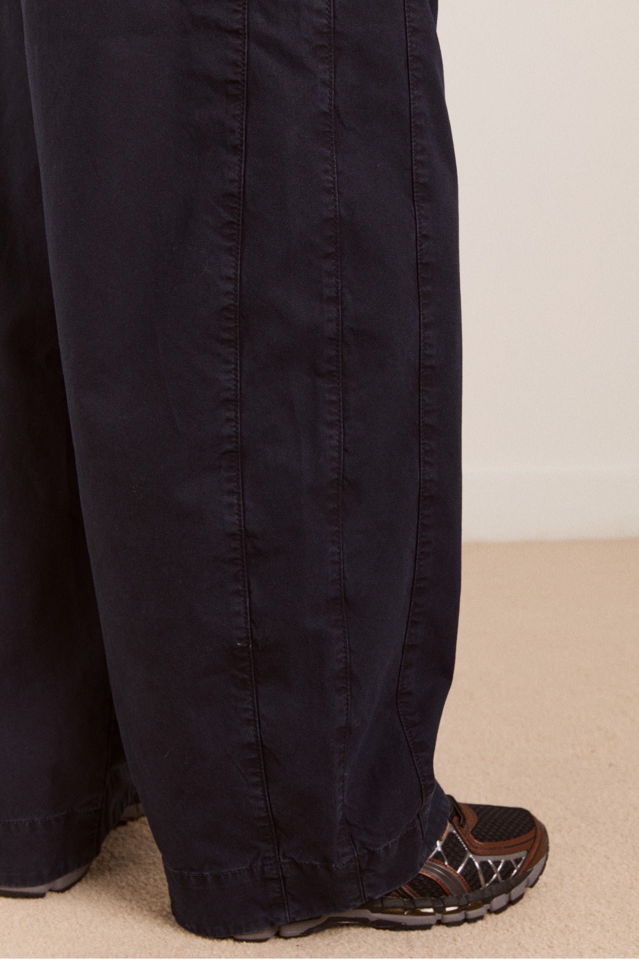 Damson Madder felix twill trouser - navy