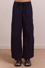 Damson Madder felix twill trouser - navy