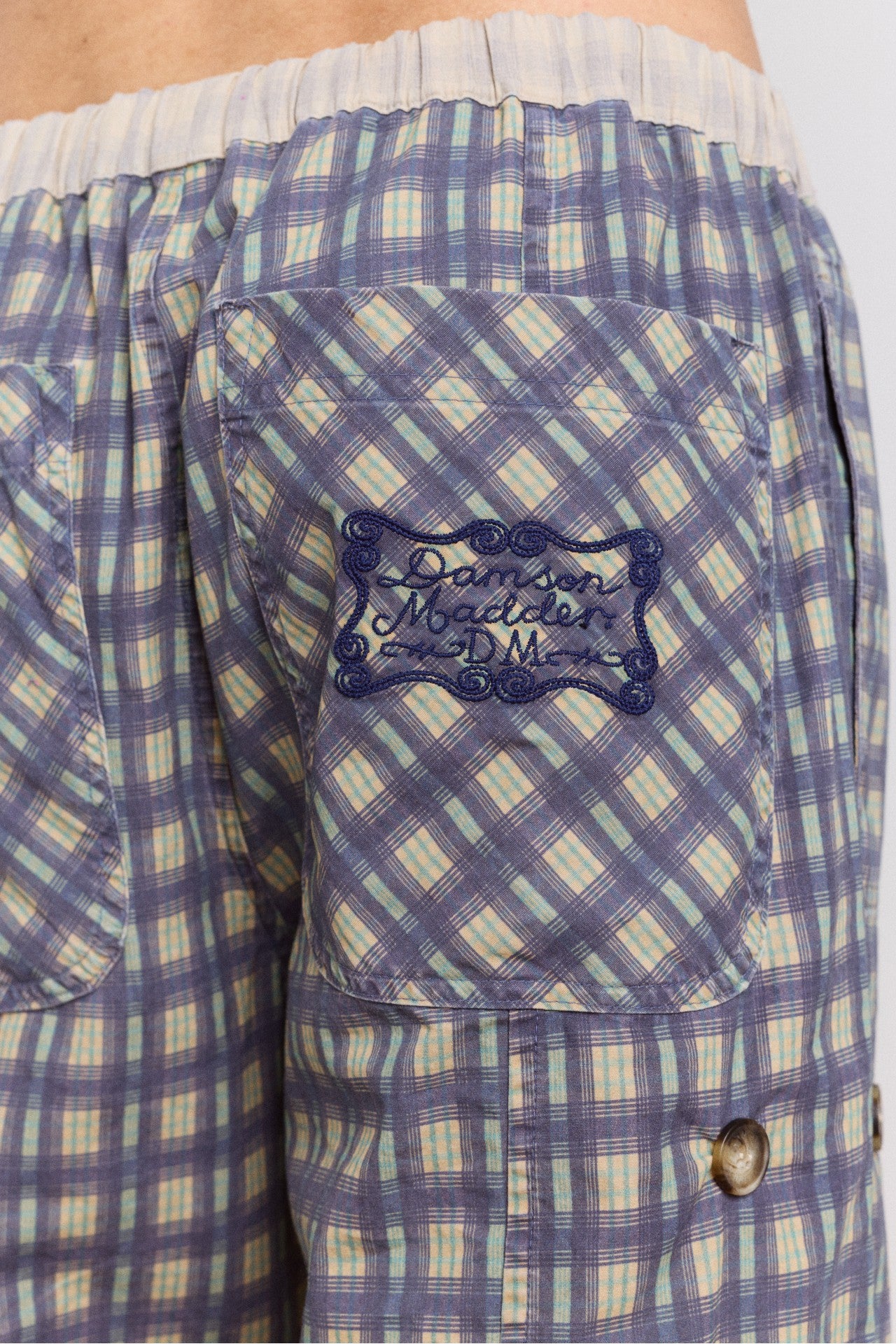 Damson Madder tomasina reversible utility trouser