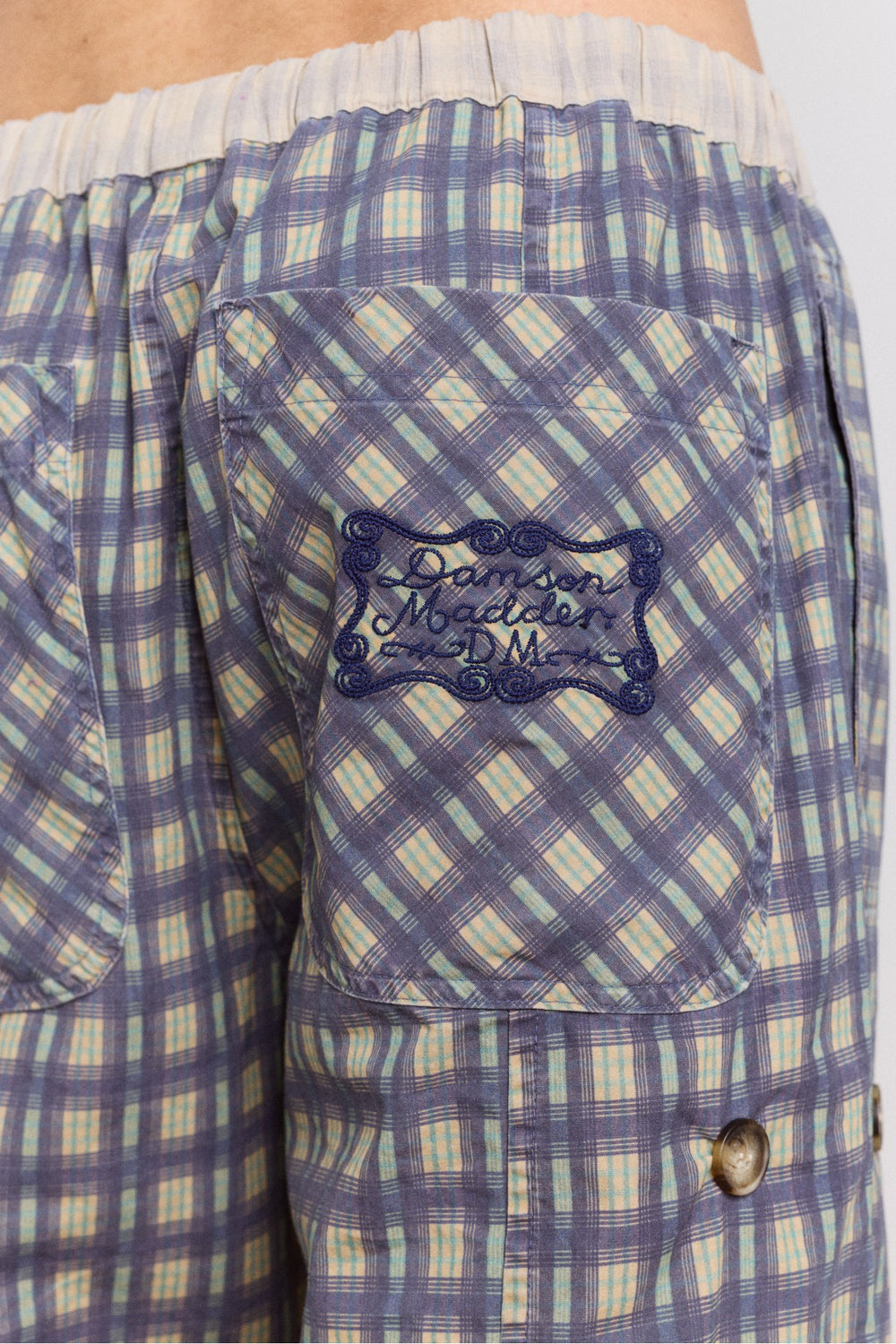 Damson Madder tomasina reversible utility trouser