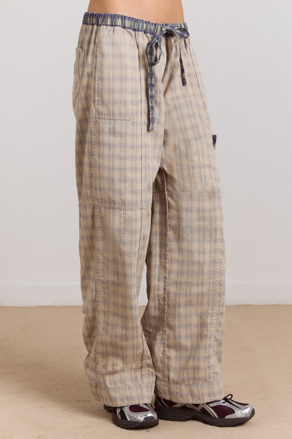Damson Madder tomasina reversible utility trouser