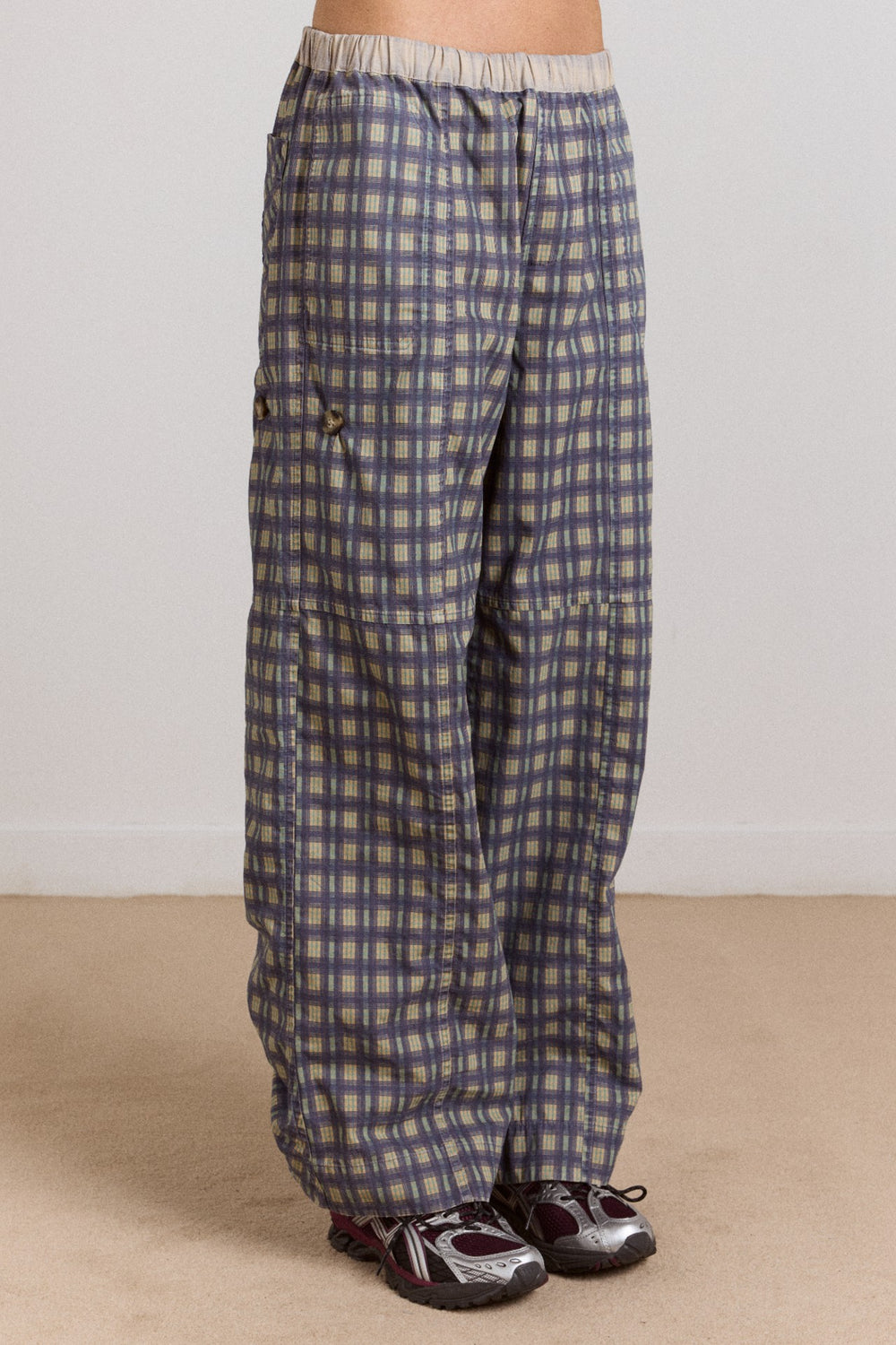Damson Madder tomasina reversible utility trouser