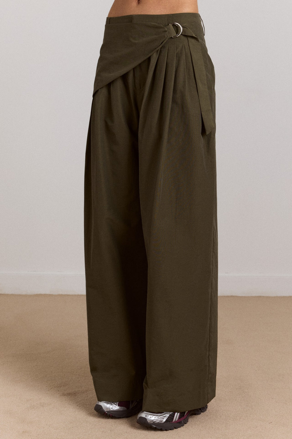 Damson Madder fabia trouser - khaki