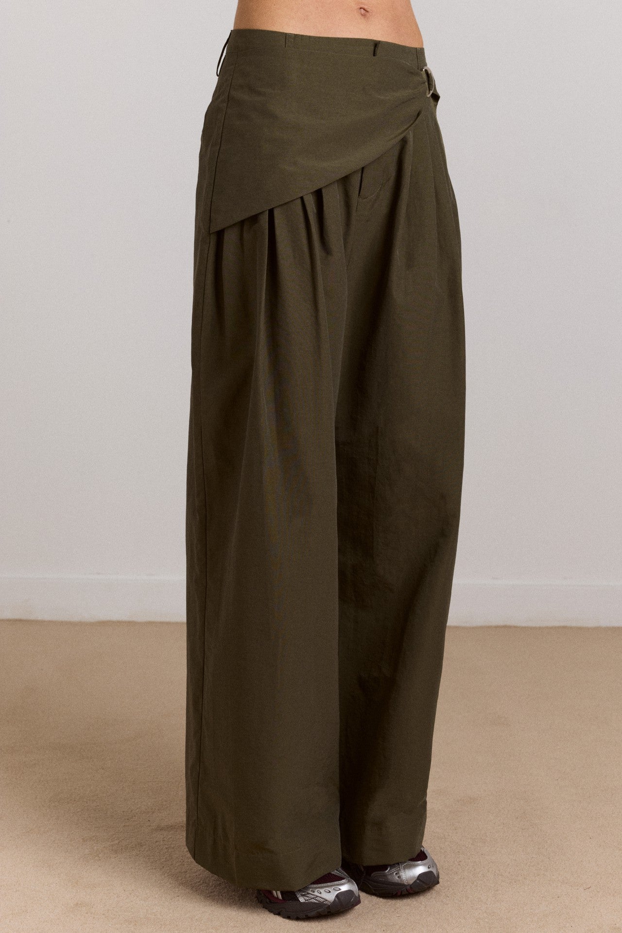 Damson Madder fabia trouser - khaki