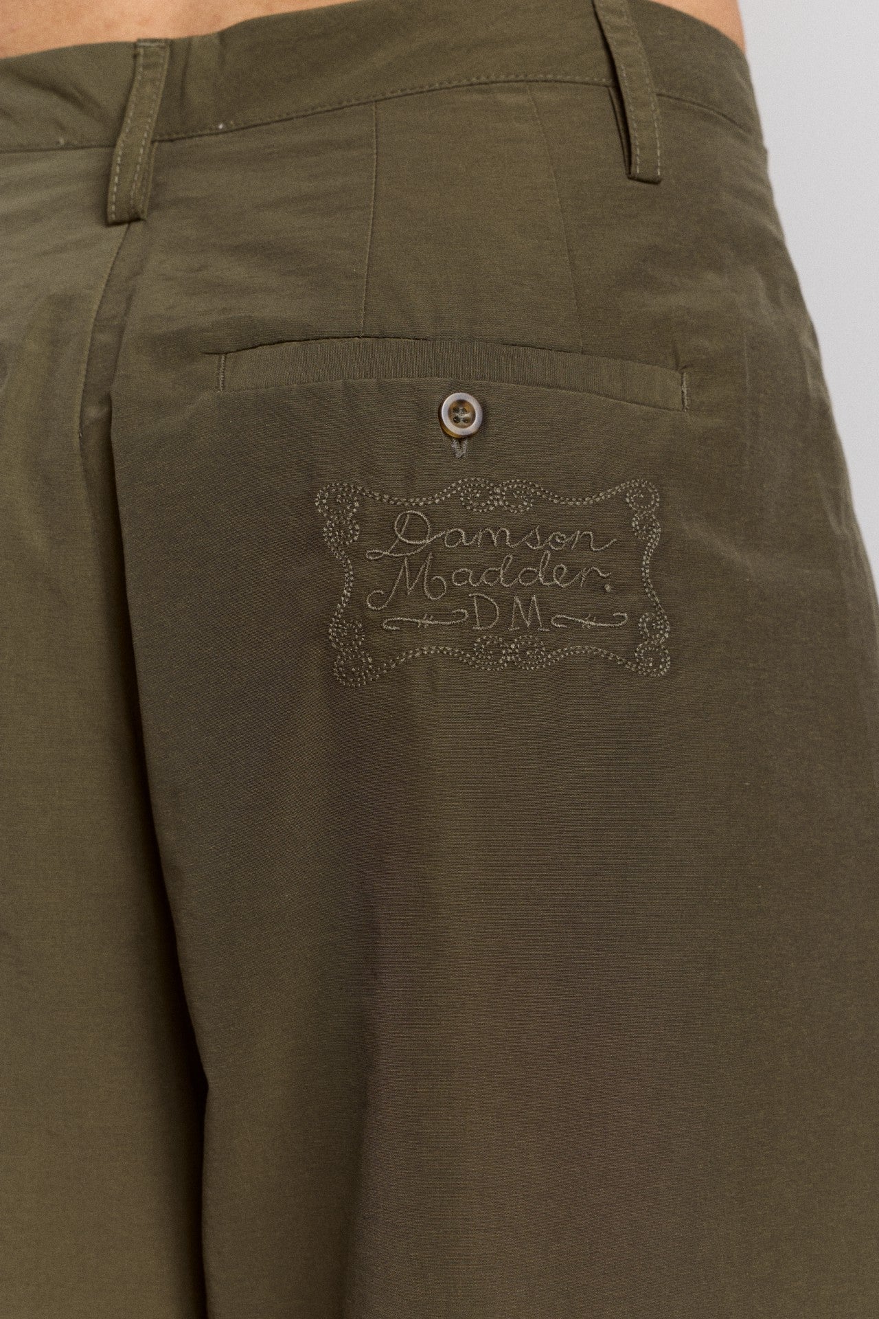 Damson Madder fabia trouser - khaki
