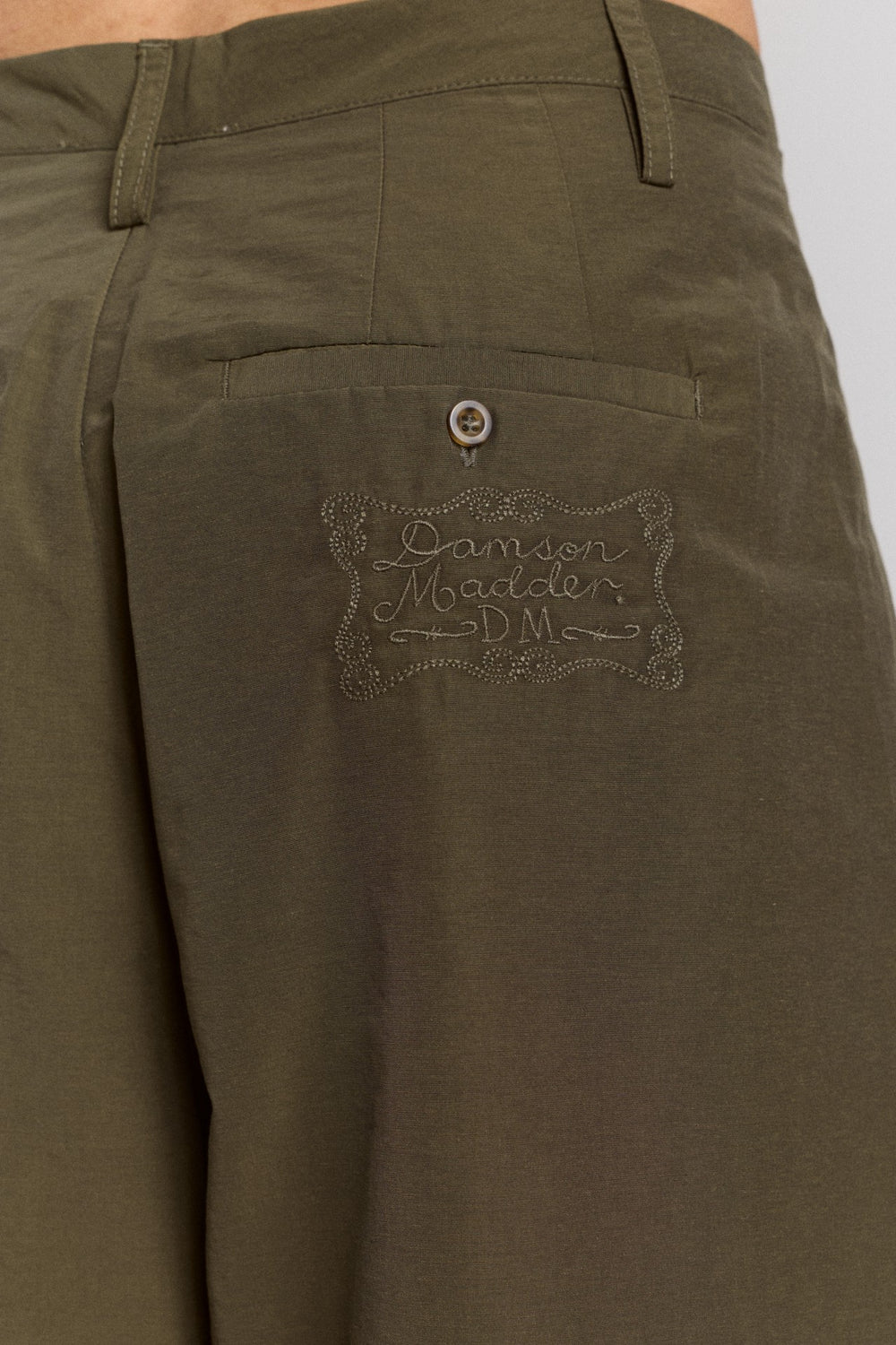 Damson Madder fabia trouser - khaki