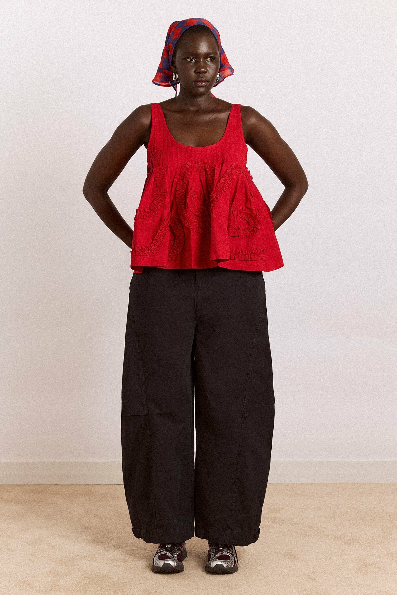 Damson Madder liv trouser - black