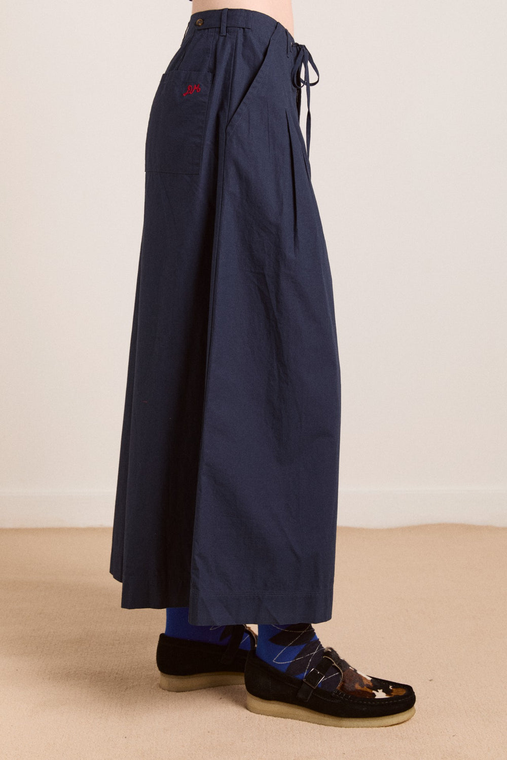 Damson Madder tatianna culotte - navy