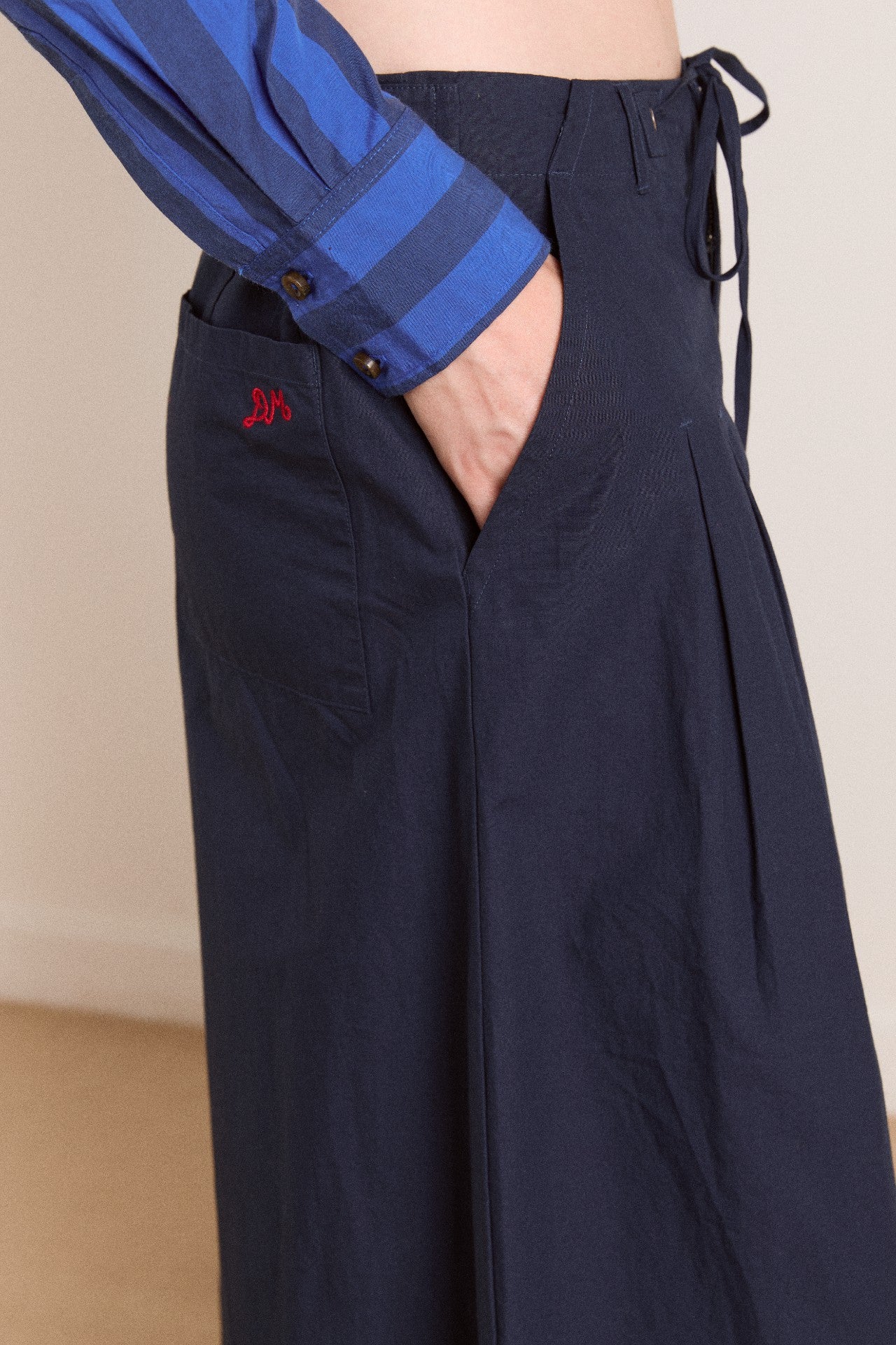 Damson Madder tatianna culotte - navy