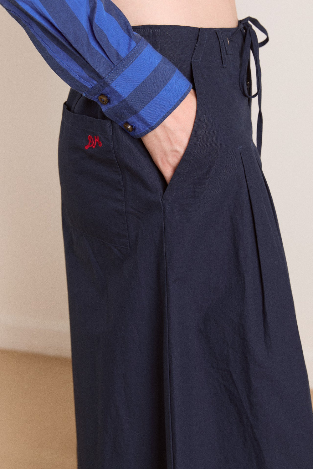 Damson Madder tatianna culotte - navy